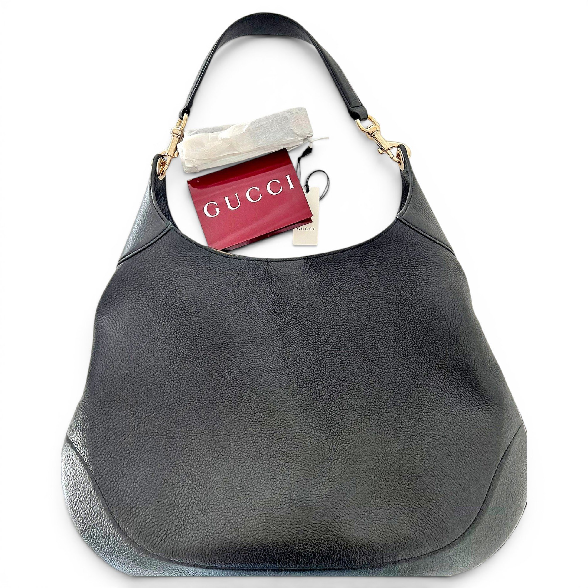 Gucci B leather handbag