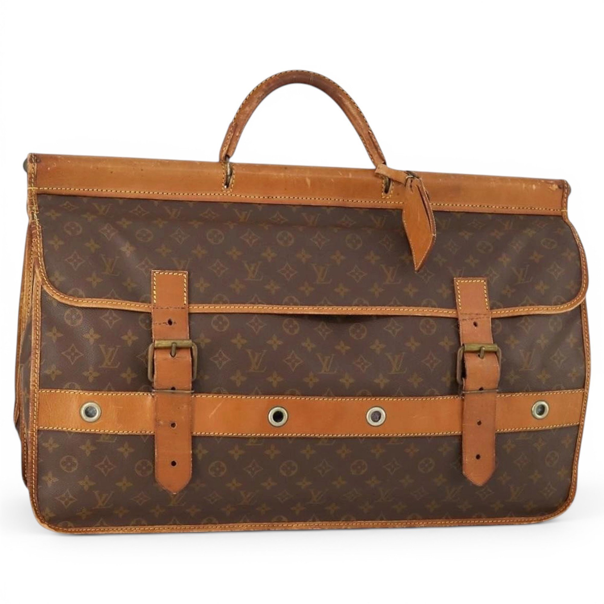 Chasse leather travel bag