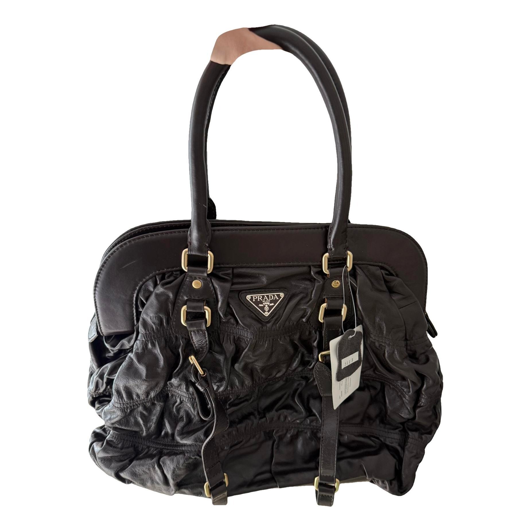 Leather handbag