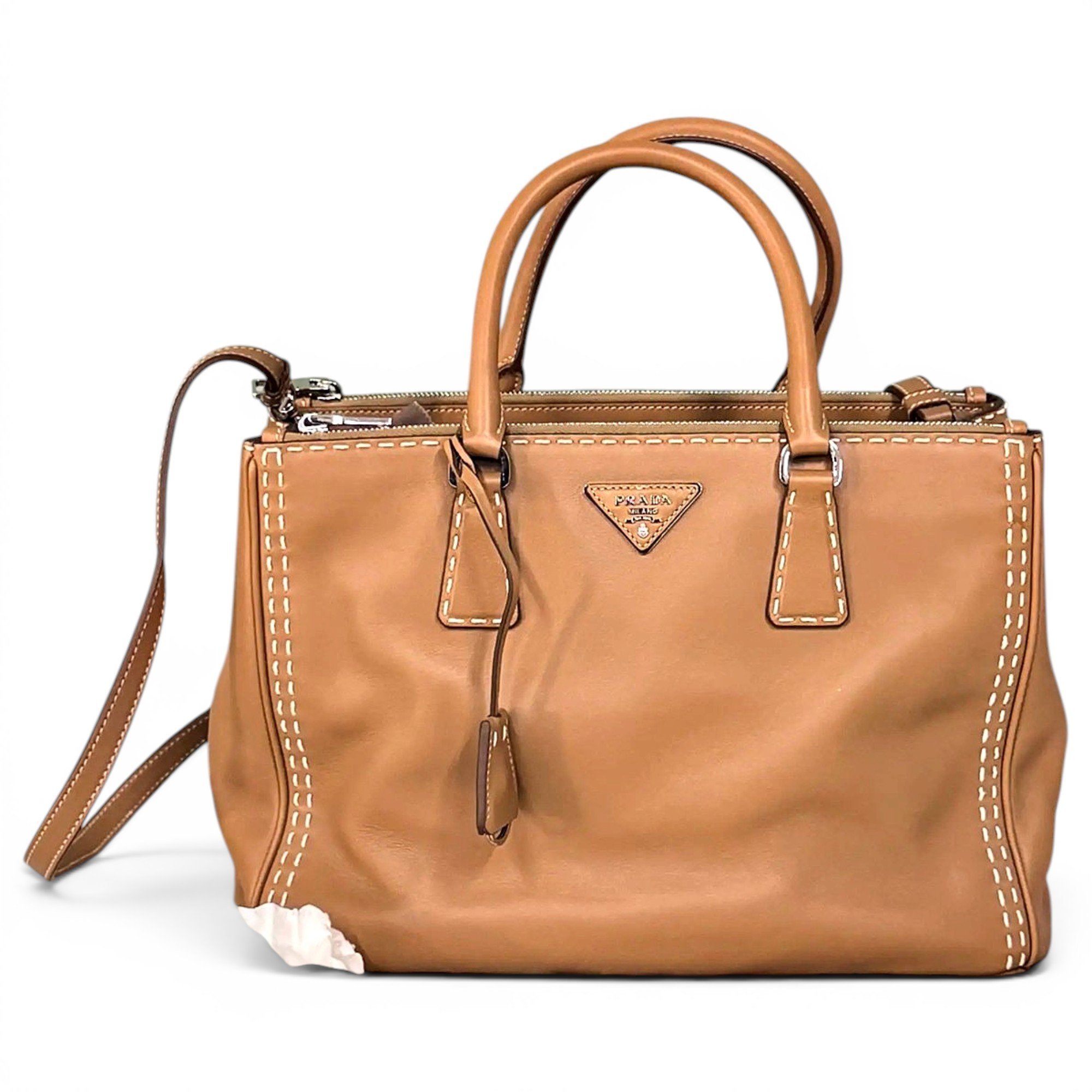 Leather crossbody bag