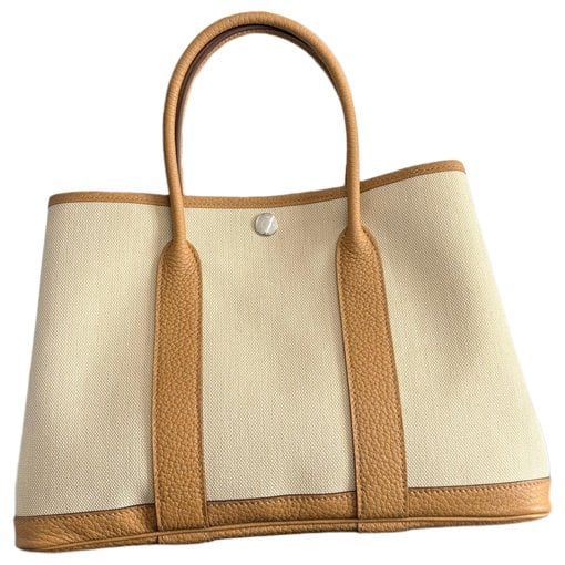 Garden Party leather tote