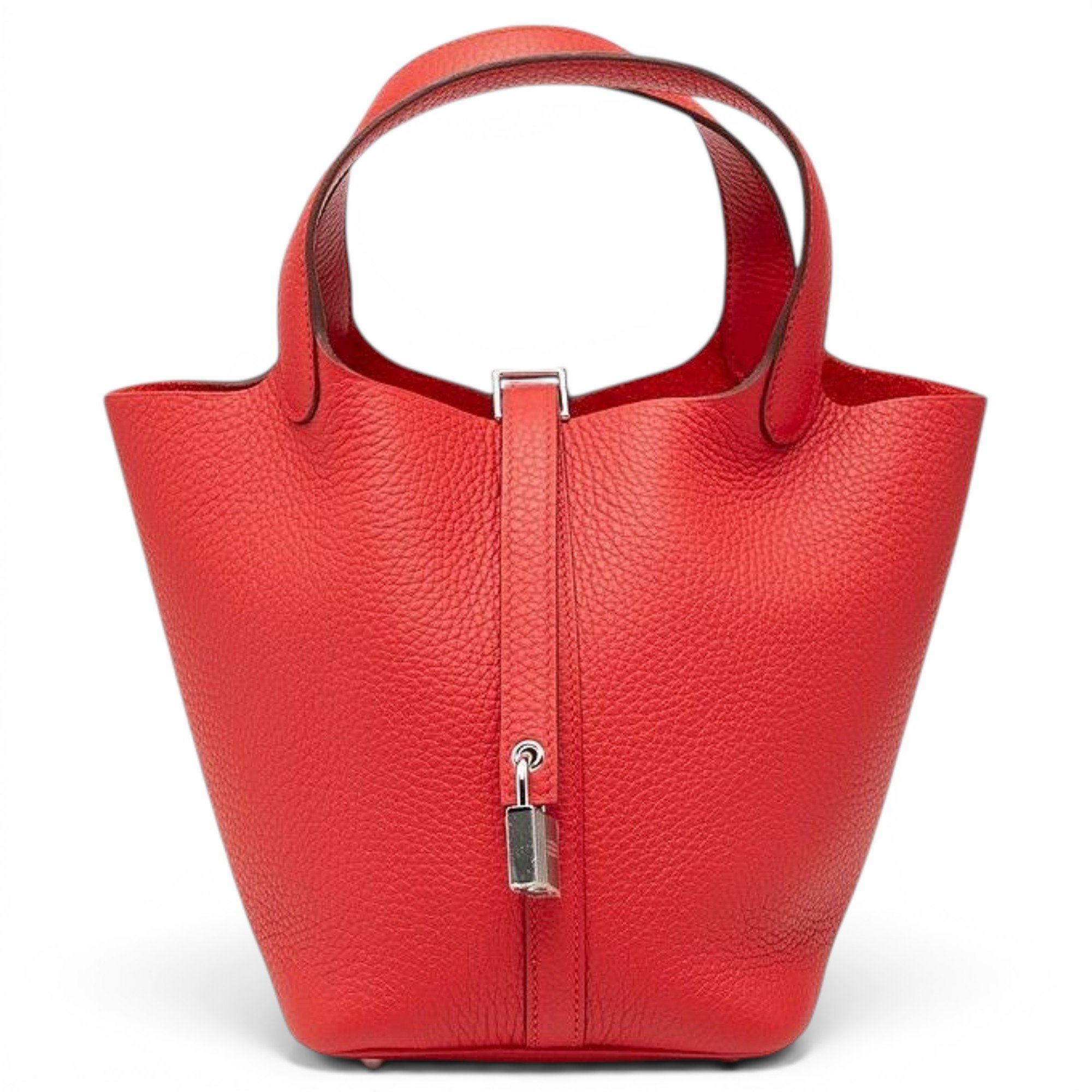 Picotin leather handbag