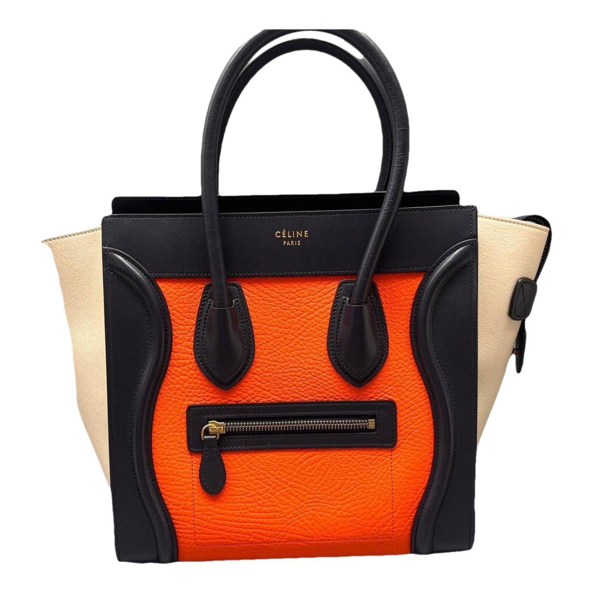 Luggage leather handbag