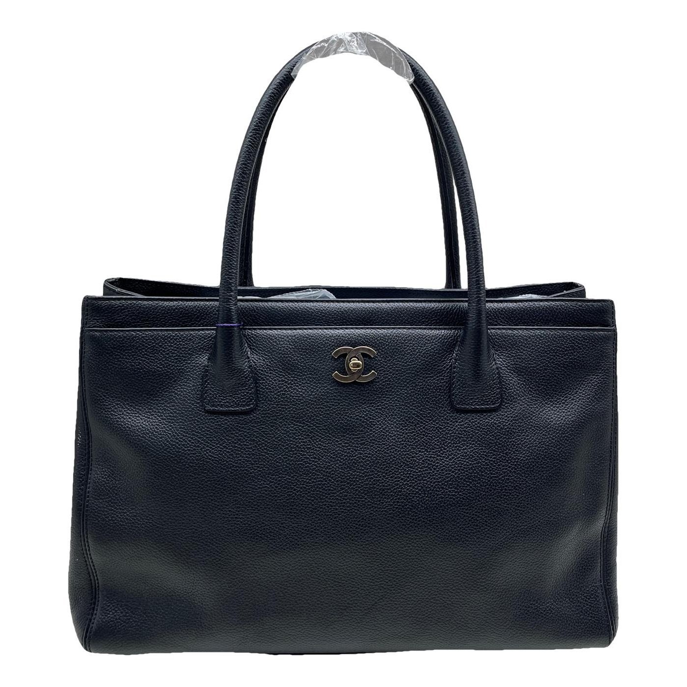 Executive leather tote