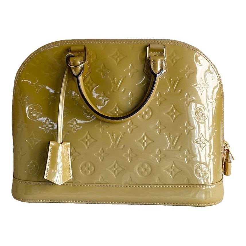 Alma leather handbag