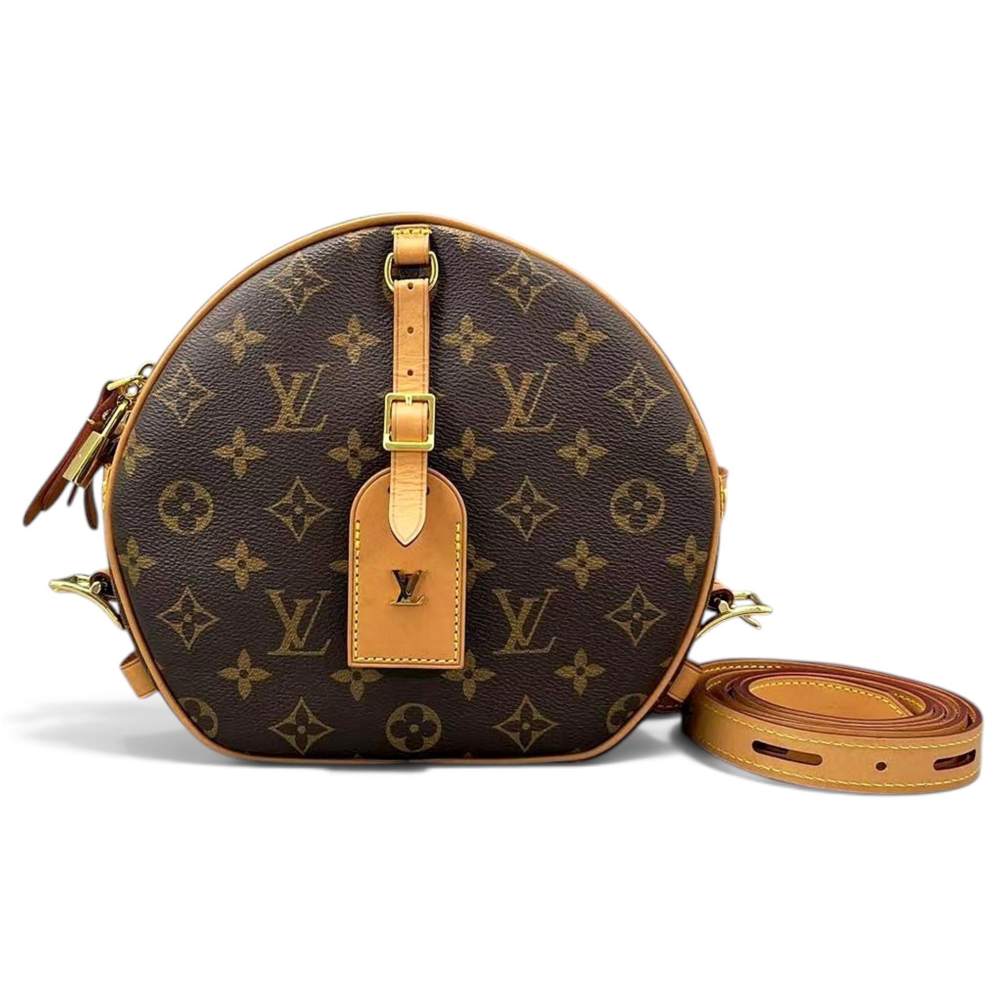 Boîte chapeau souple leather crossbody bag