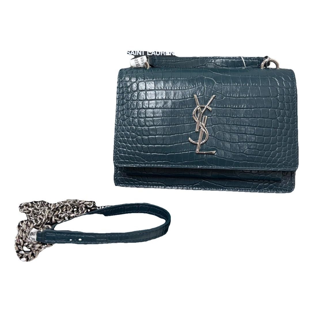 Sunset leather handbag