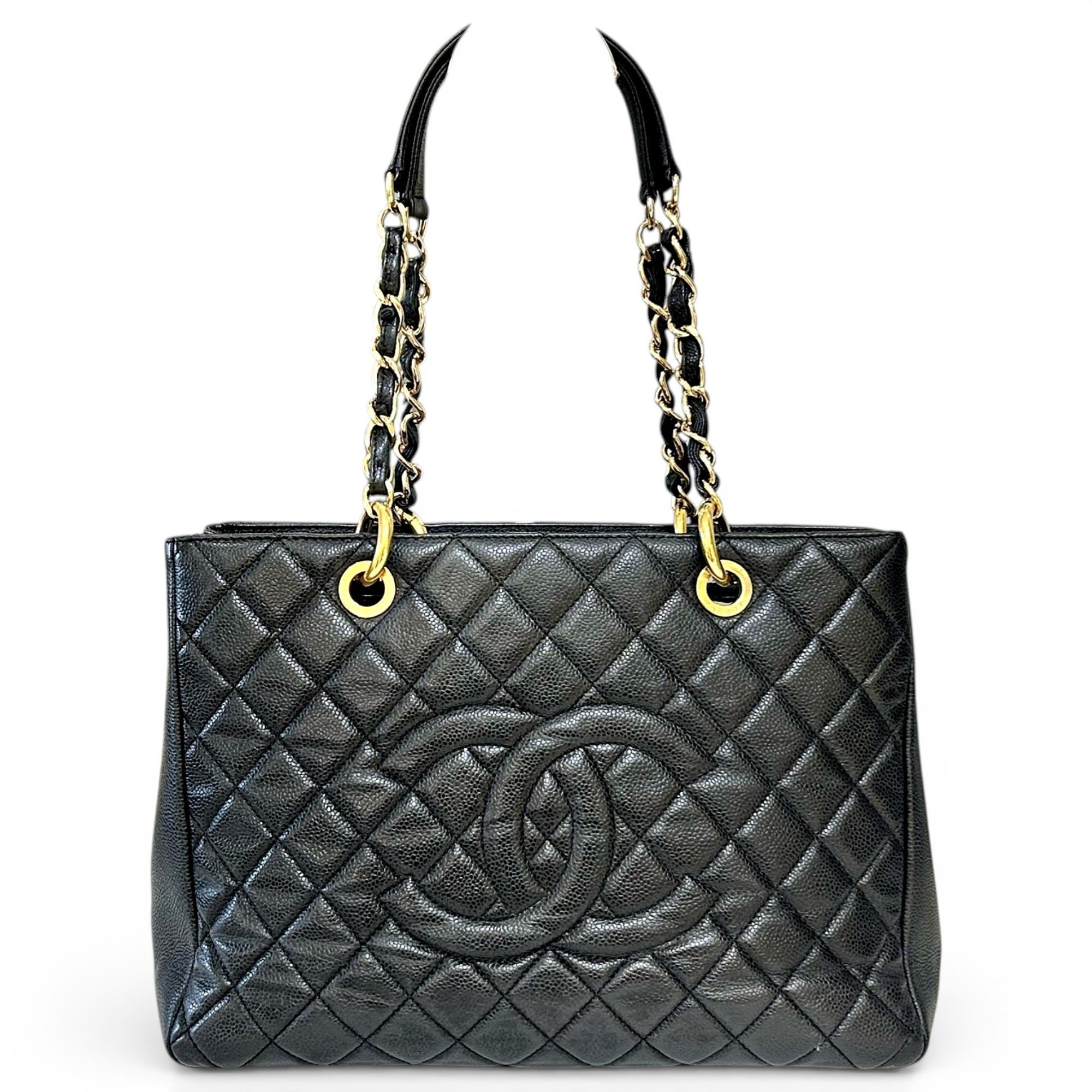 Grand shopping leather tote