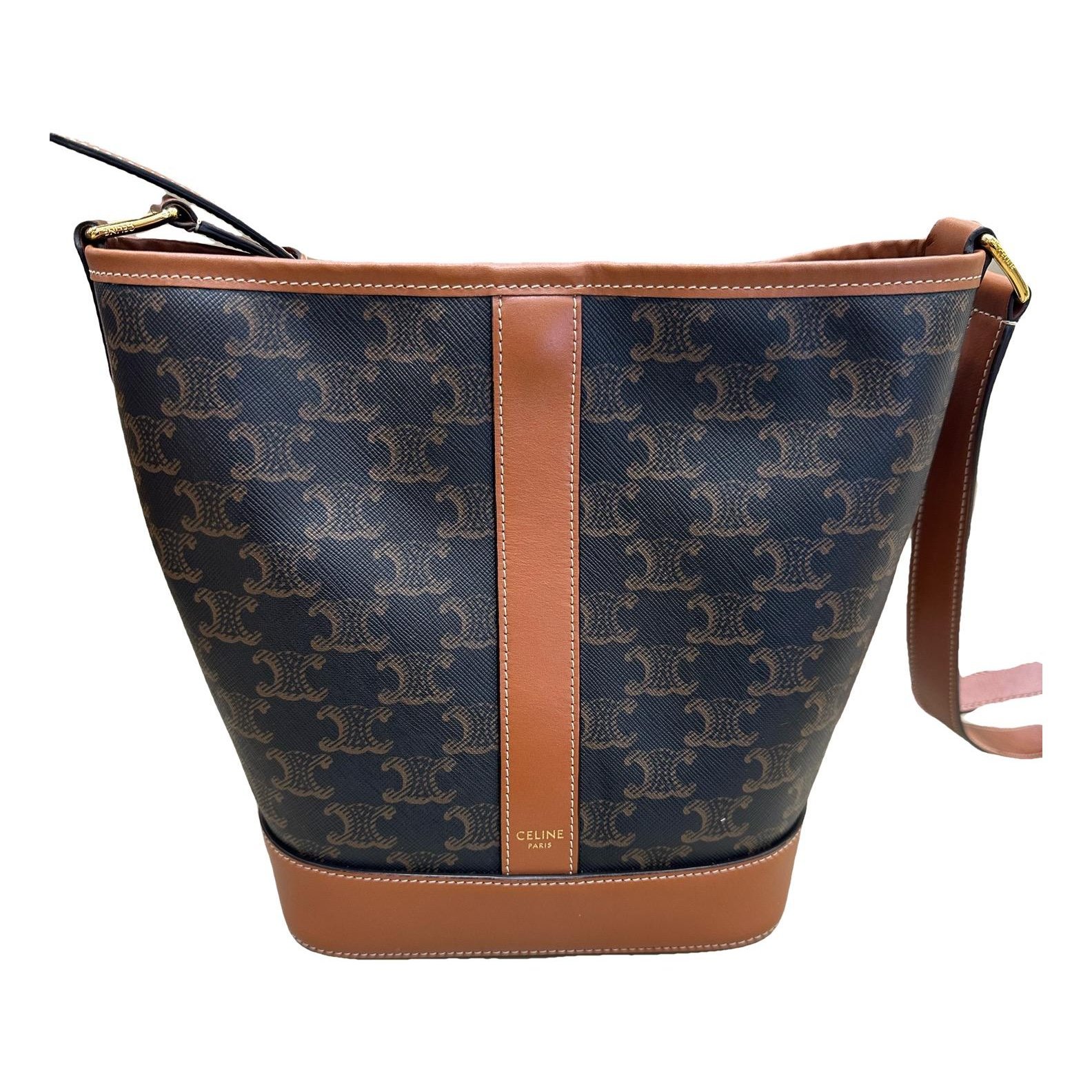 SAC SEAU leather handbag