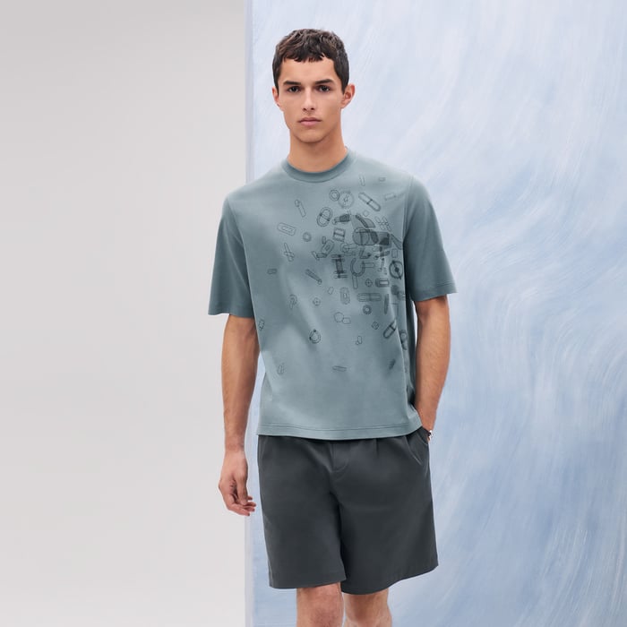 Eucalyptus "Fragments Equestres" T-shirt