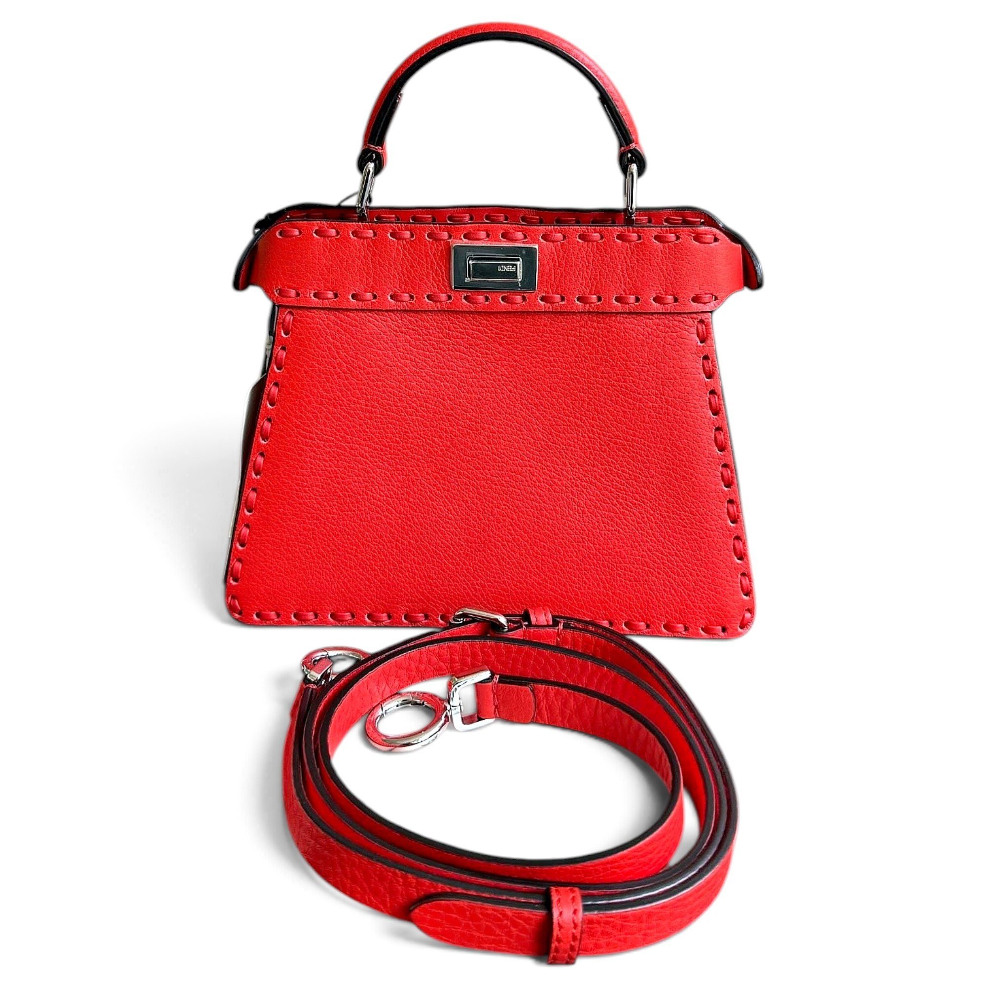 Peekaboo IseeU leather handbag