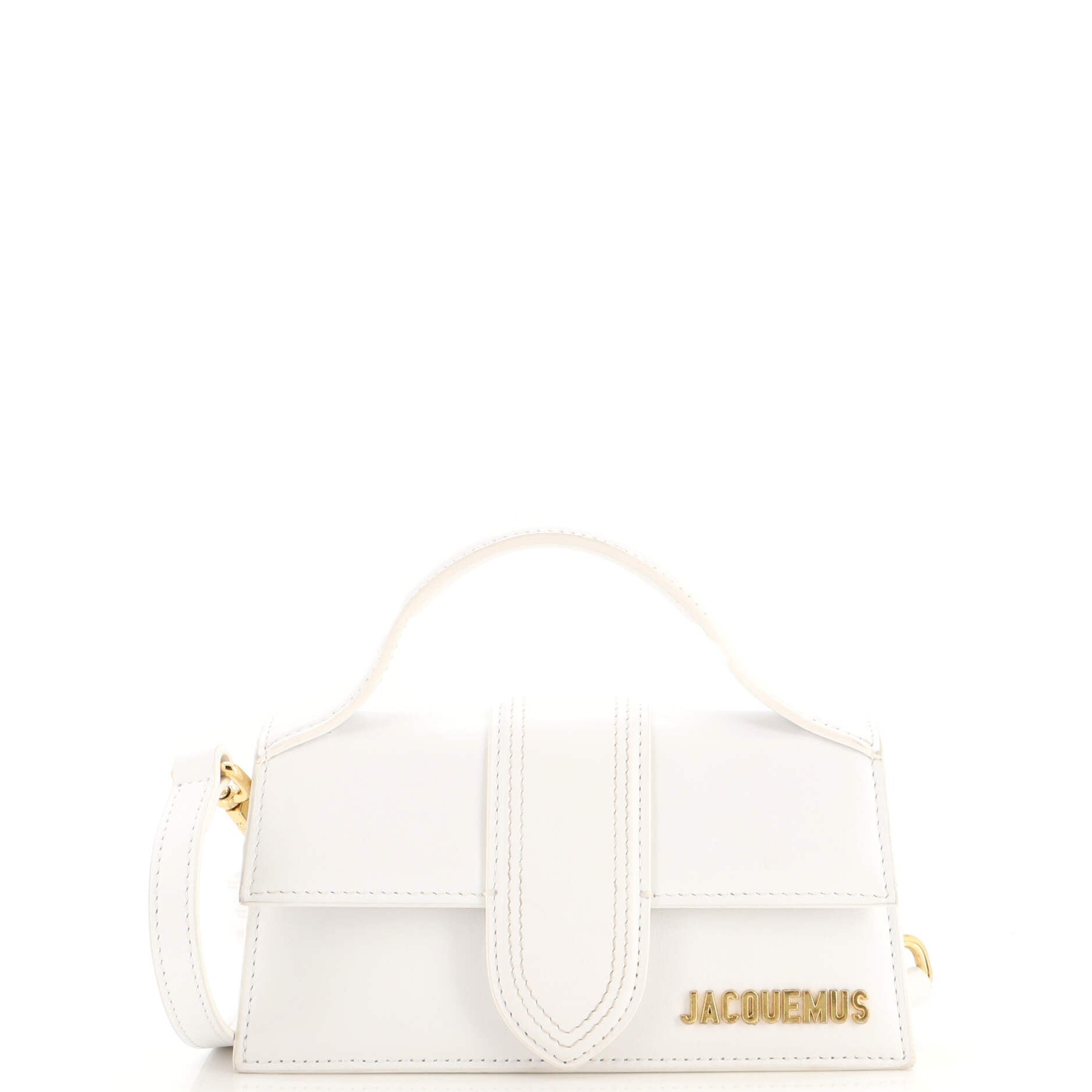 Jacquemus Le Bambino Top Handle Flap Bag Leather