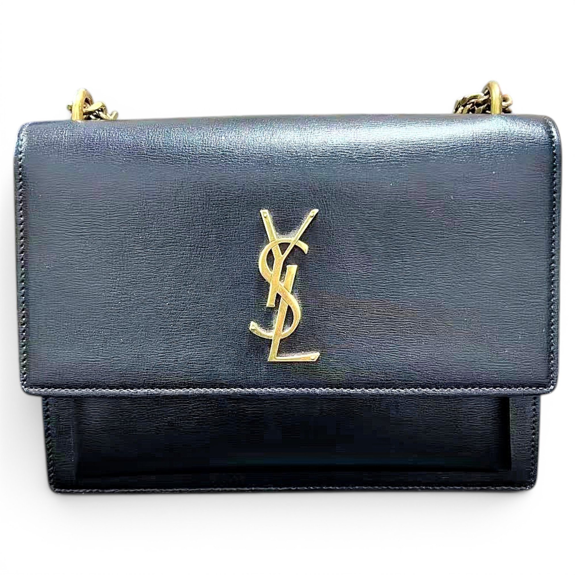 Sunset leather crossbody bag