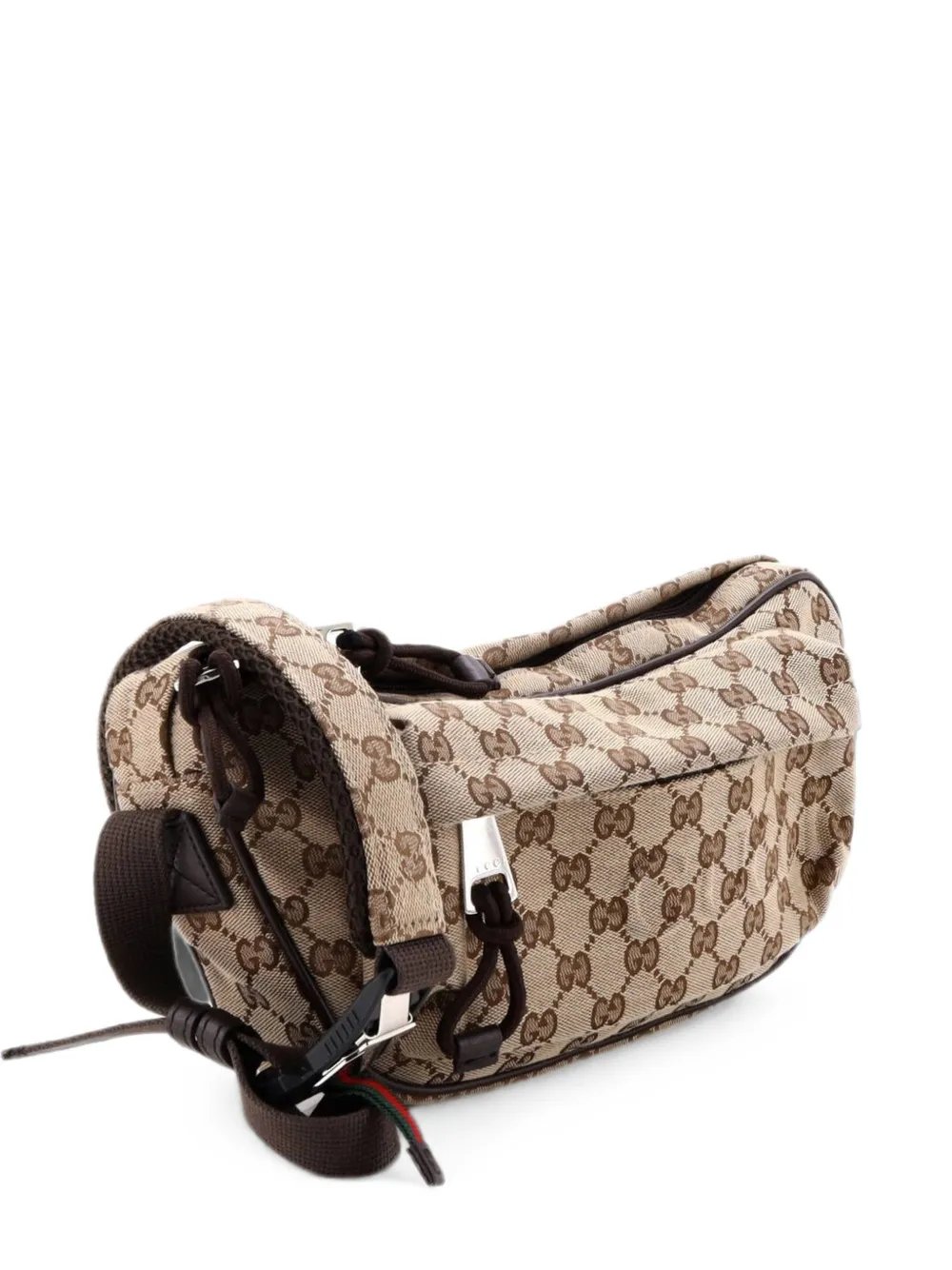 Front Pocket Sling Bag GG Canvas Large belt bag