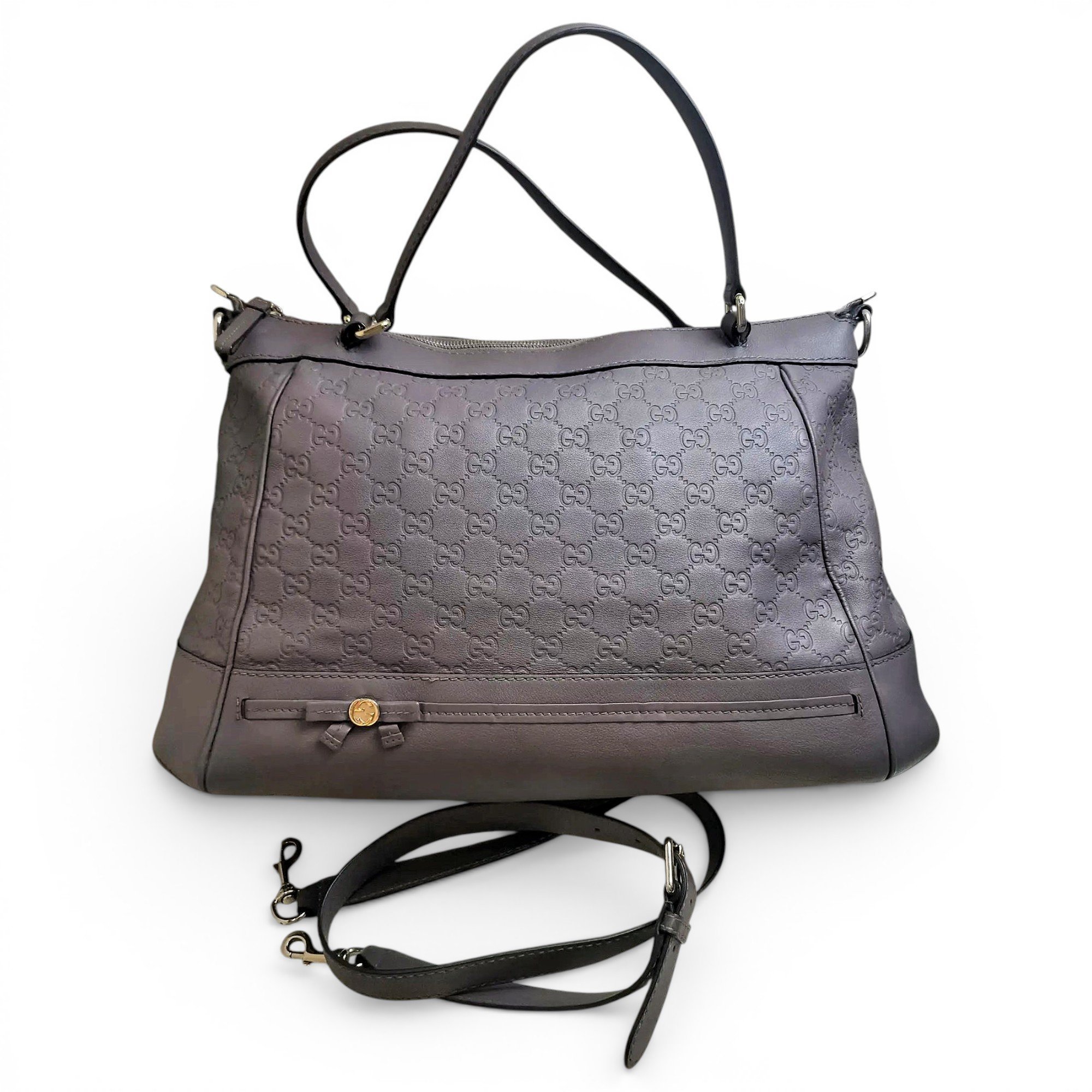 Leather crossbody bag