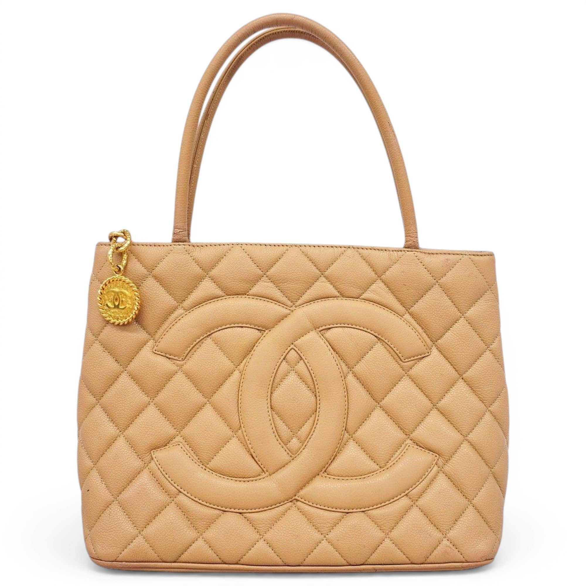 2.55 leather tote
