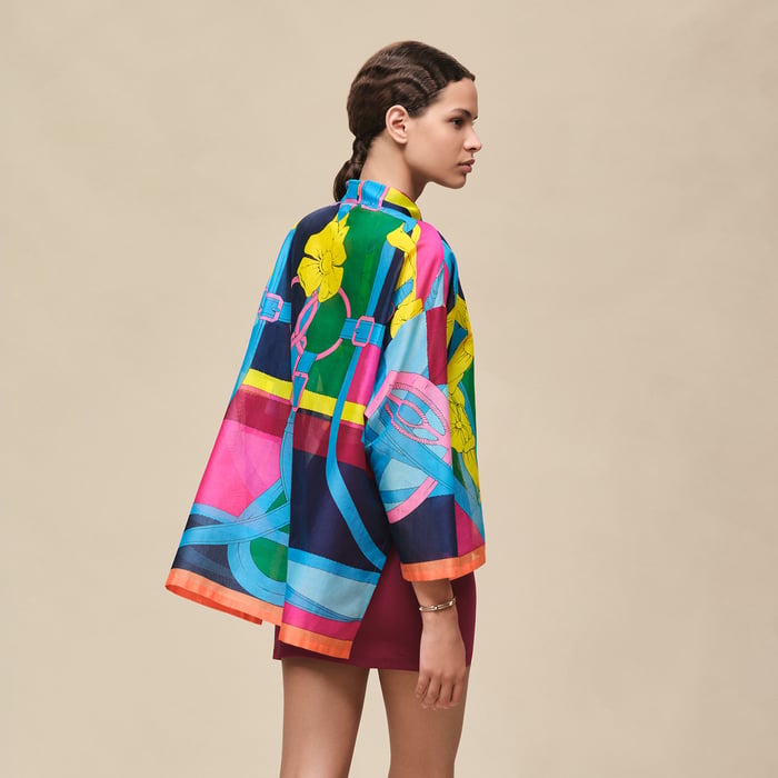 Jaune Soleil "Grand Manege" Beach Shirt