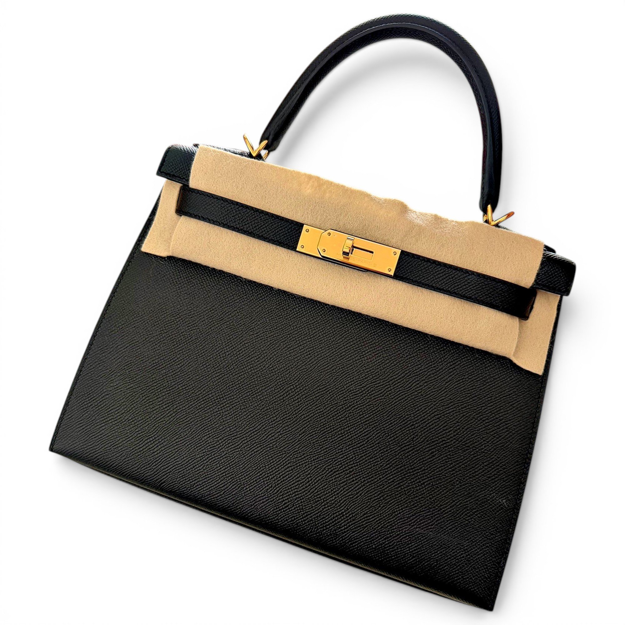 Kelly 28 leather handbag