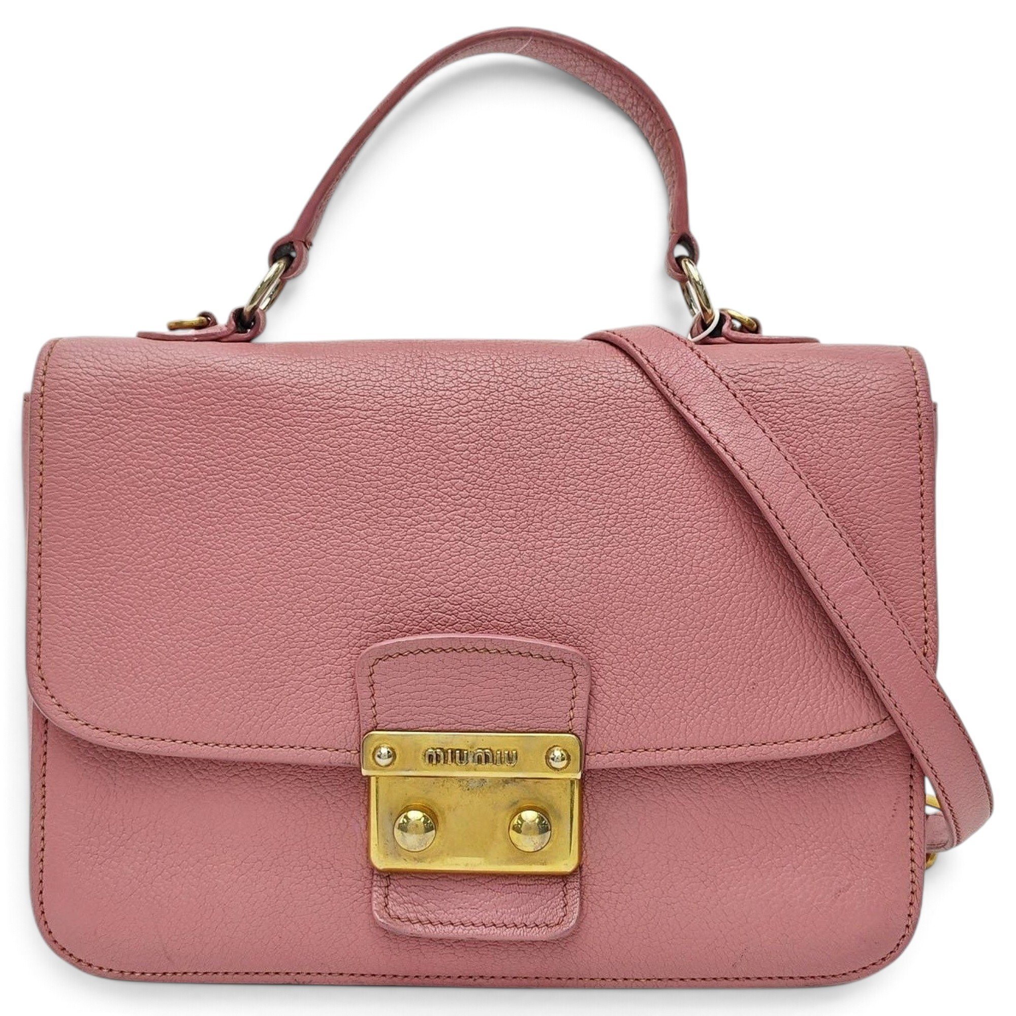 Leather handbag