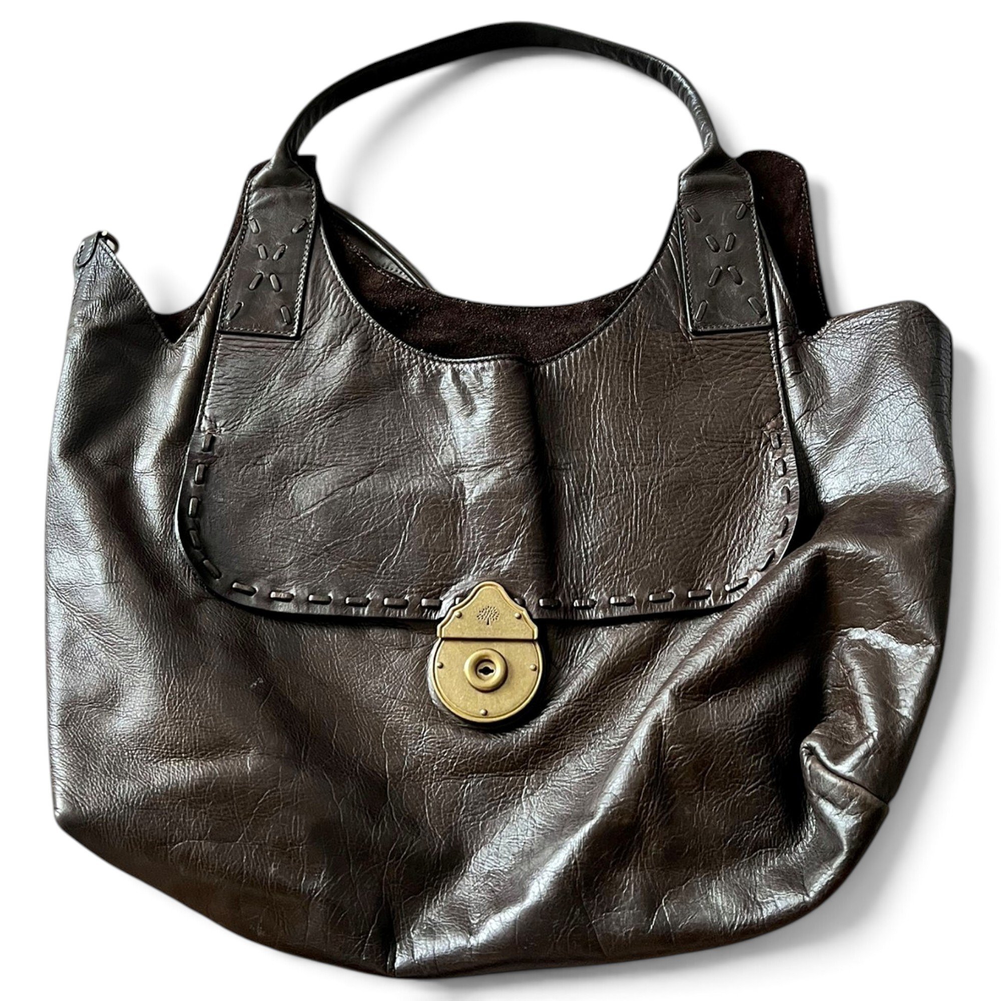 Effie leather handbag
