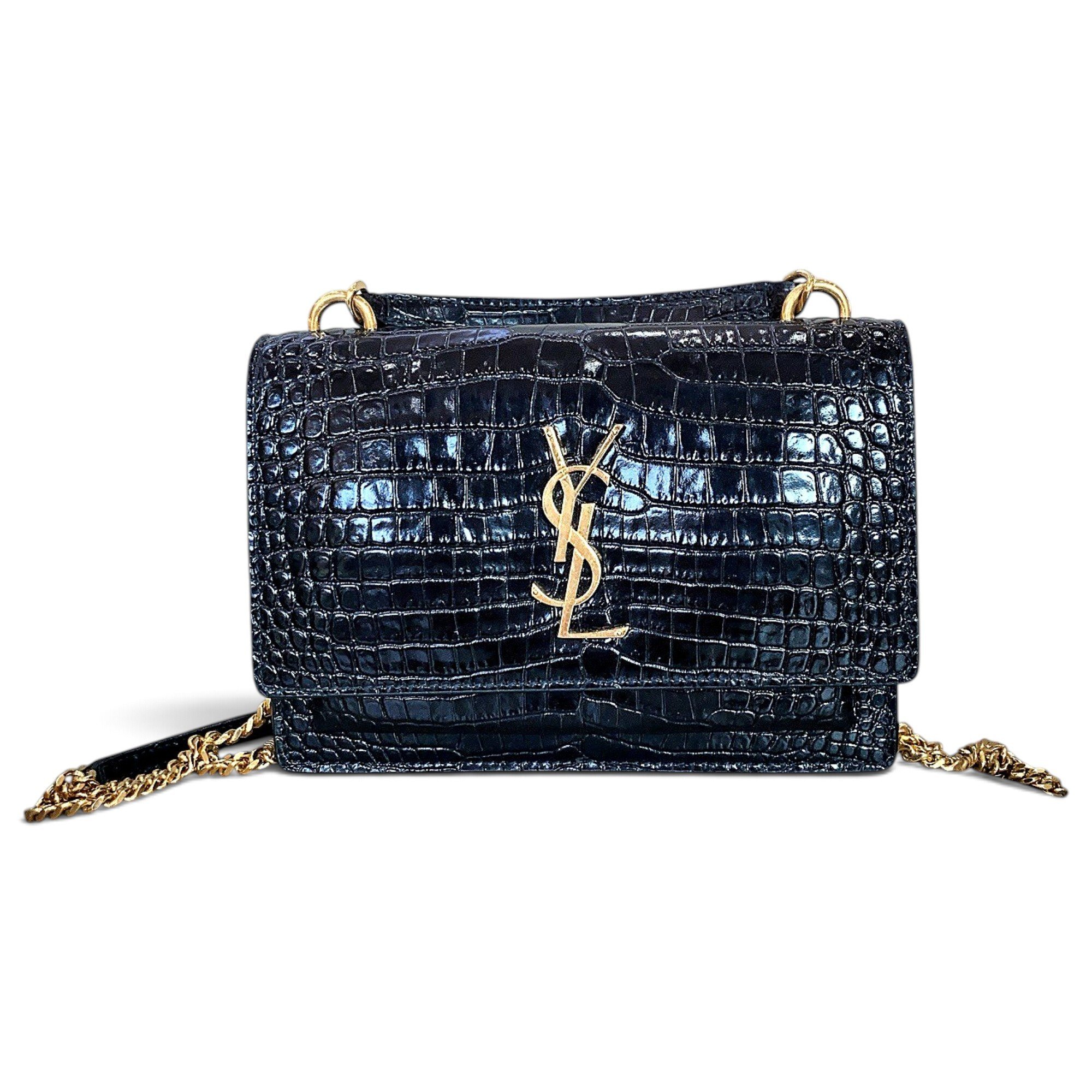 Sunset leather handbag