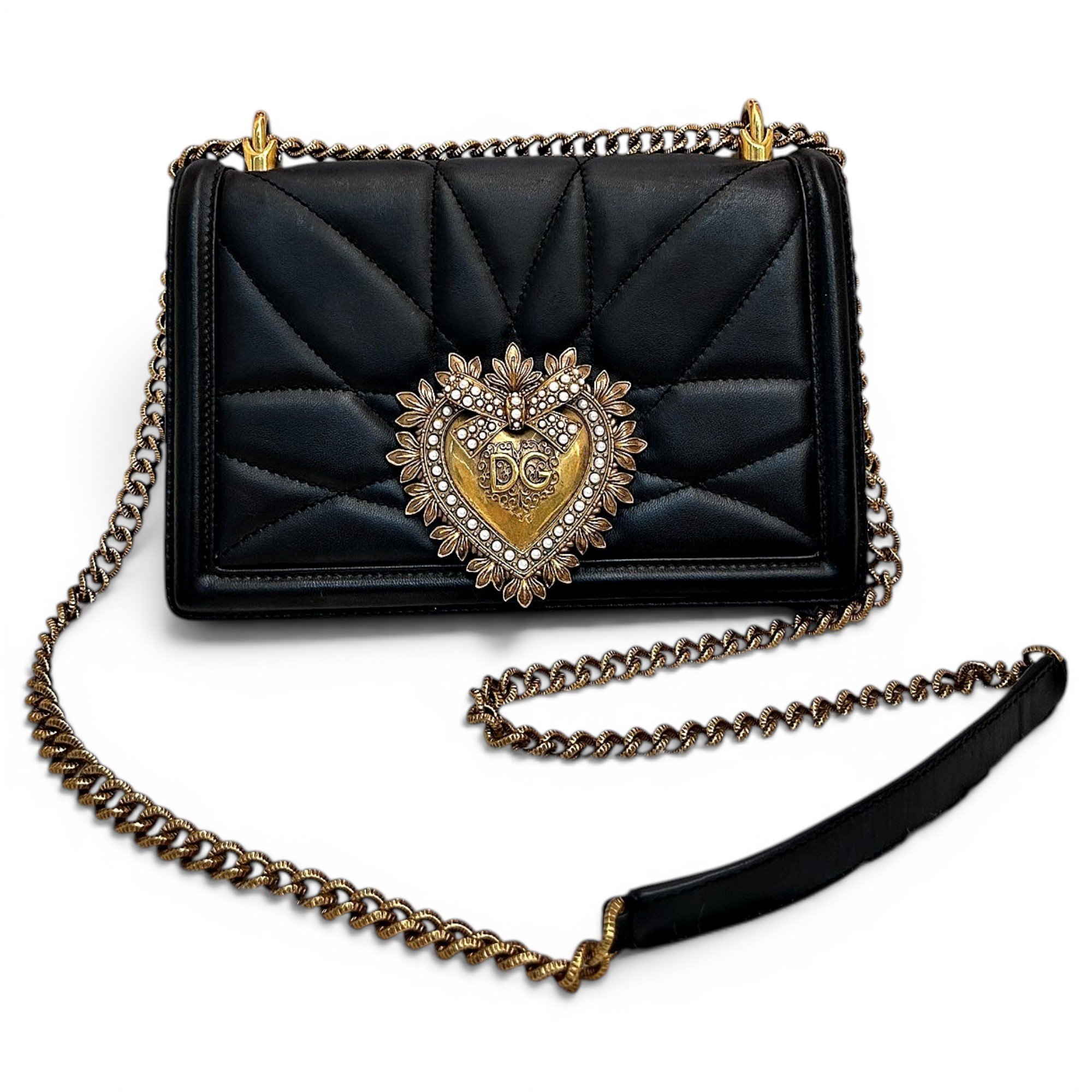 Devotion leather handbag