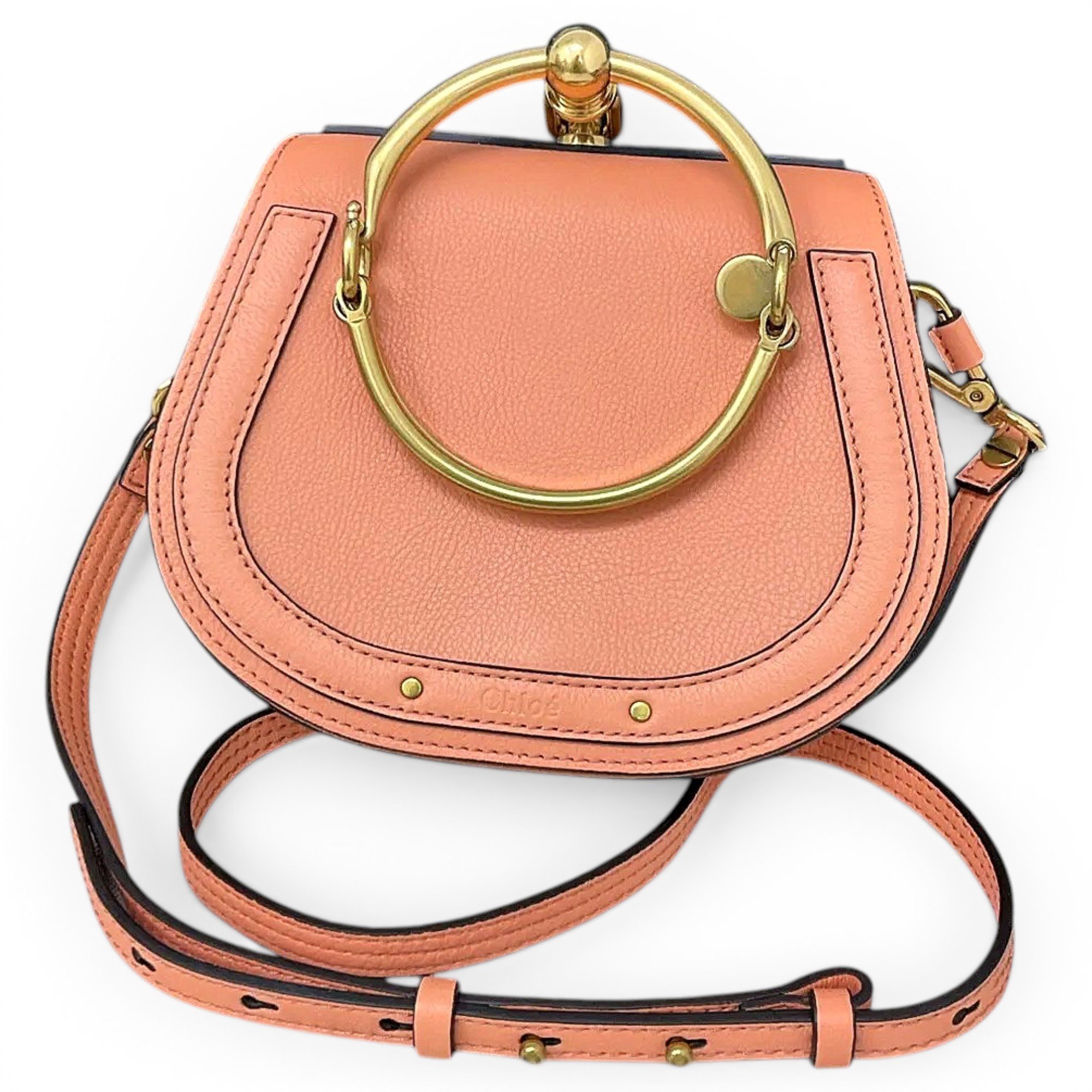 Bracelet Nile leather crossbody bag