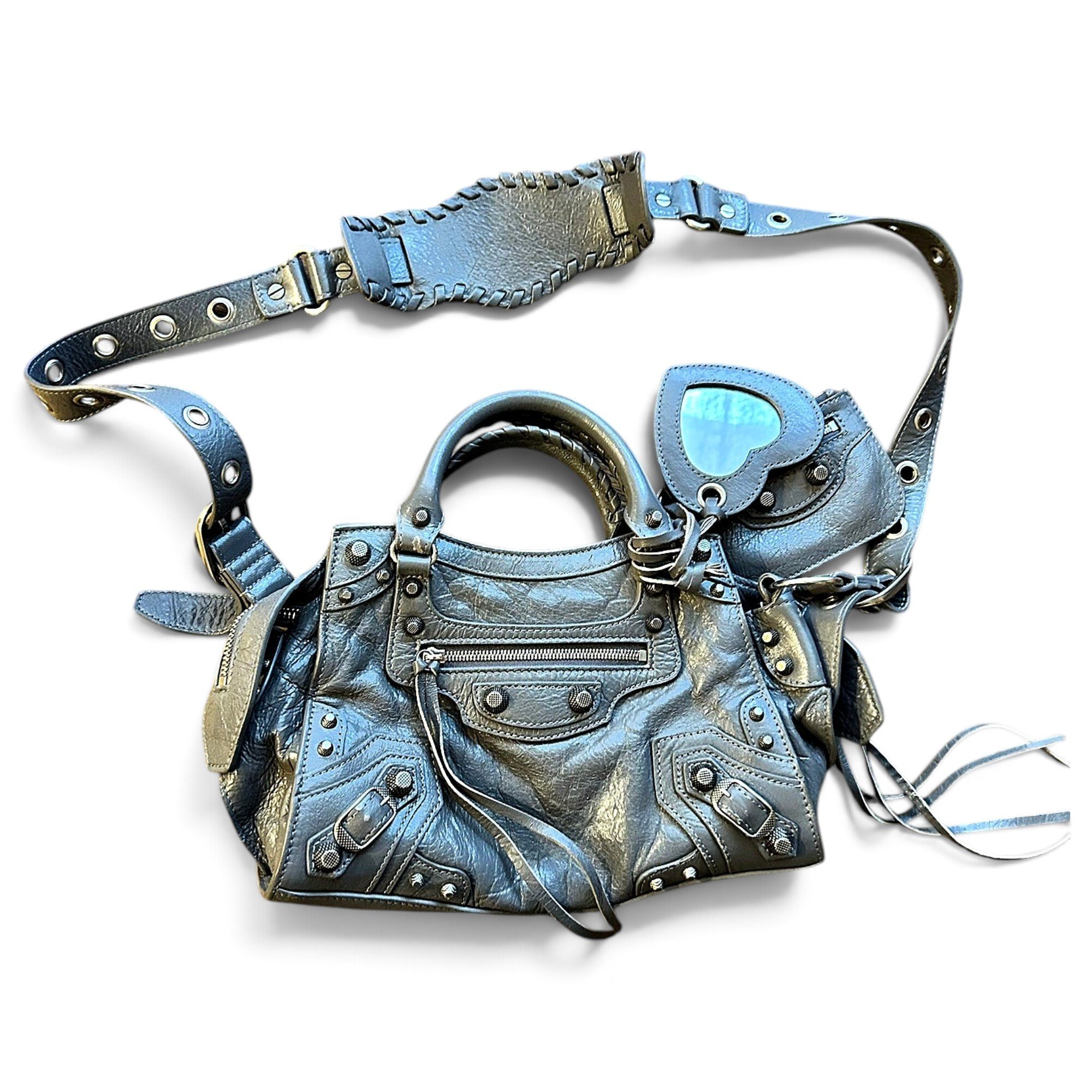 Neo Cagole City leather handbag
