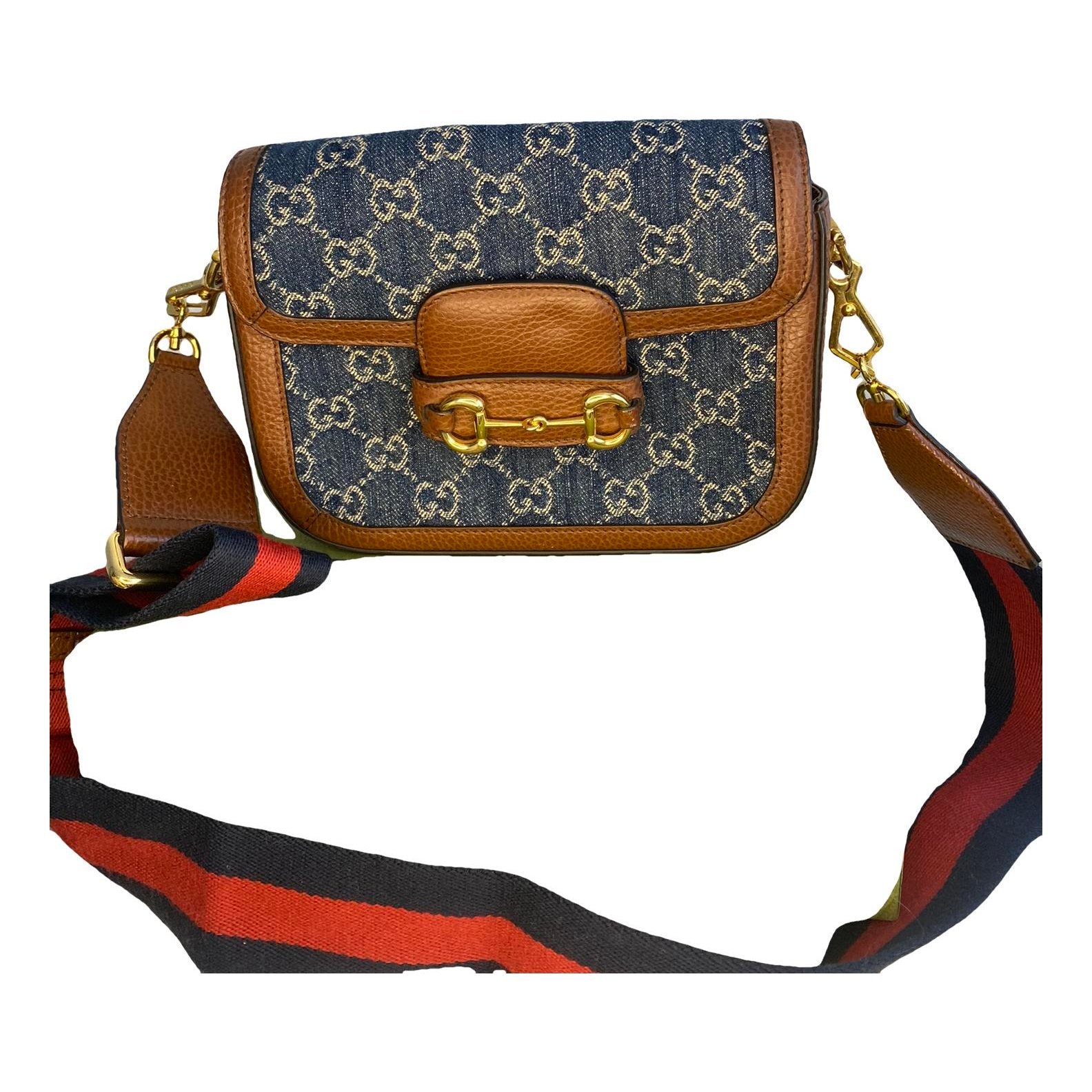 Horsebit 1955 cloth handbag