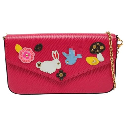 Félicie leather crossbody bag