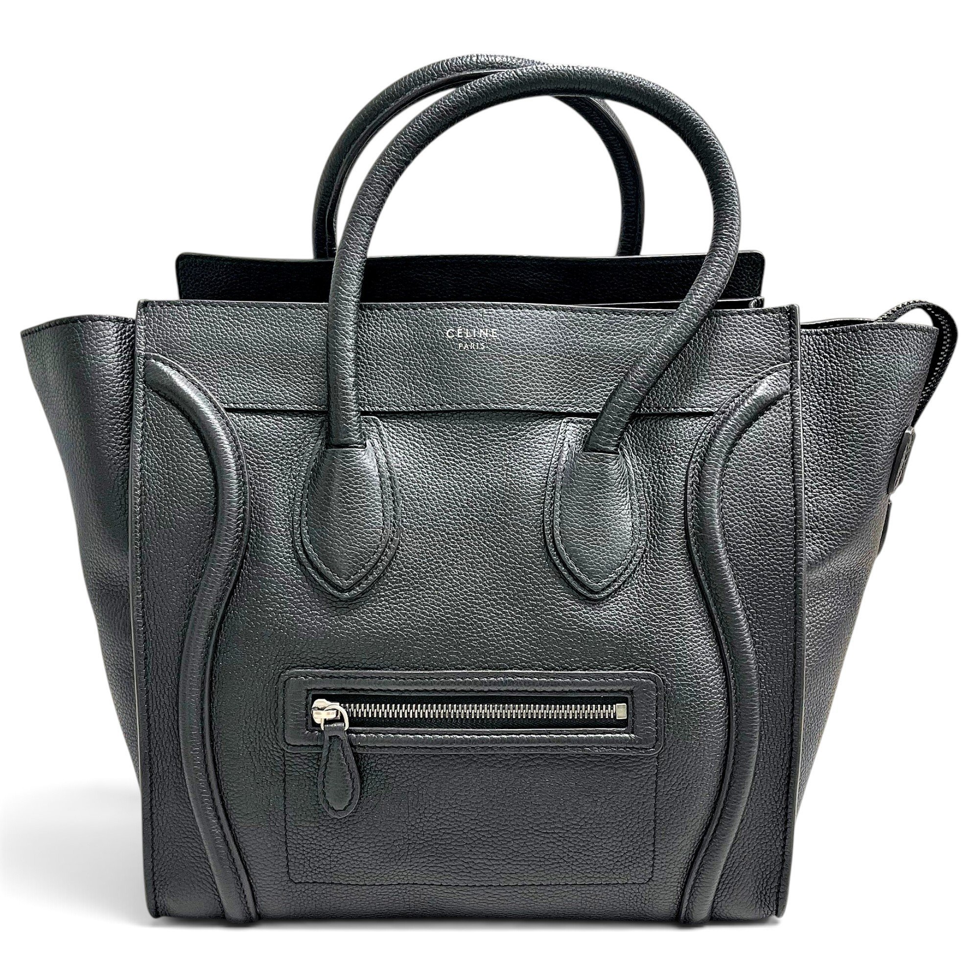 Luggage leather handbag