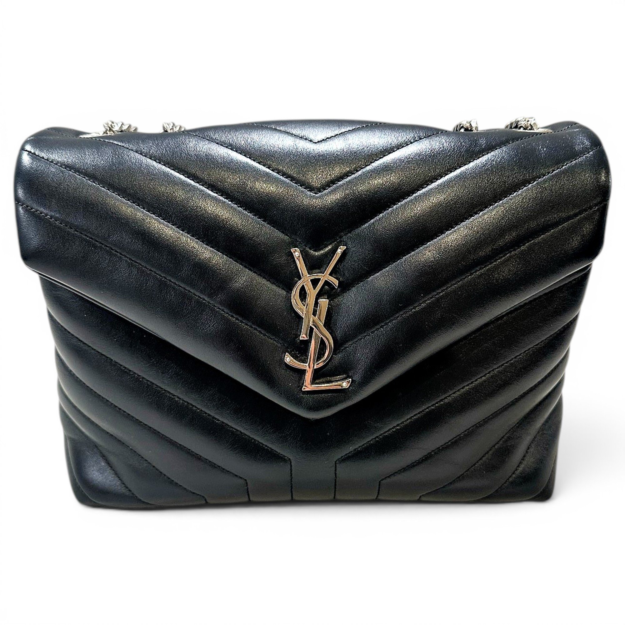 Loulou leather handbag