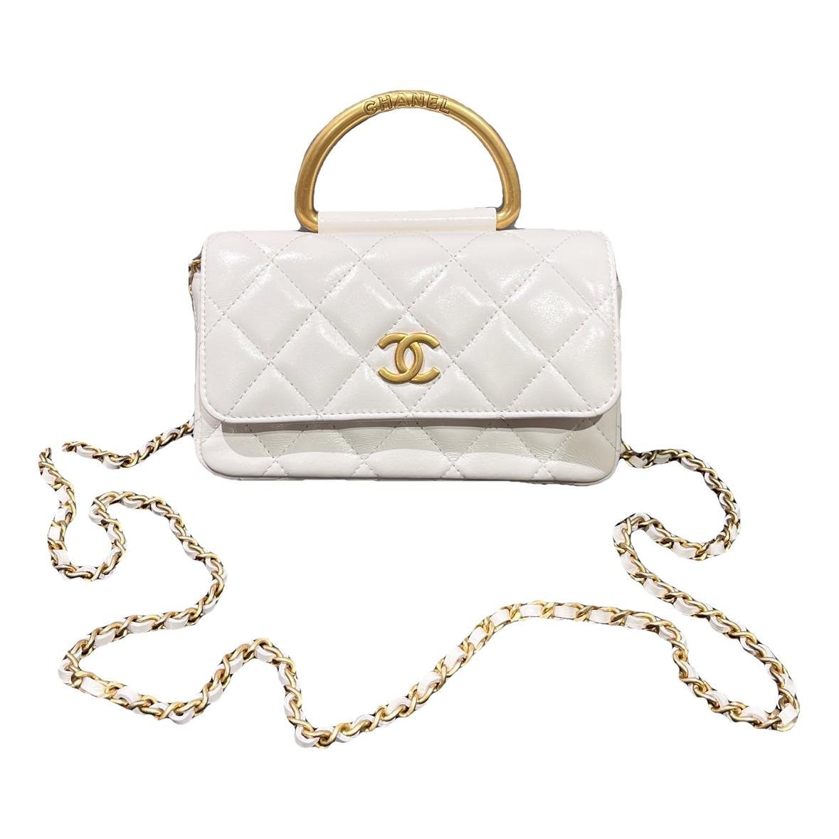 Timeless Classique Top Handle leather handbag