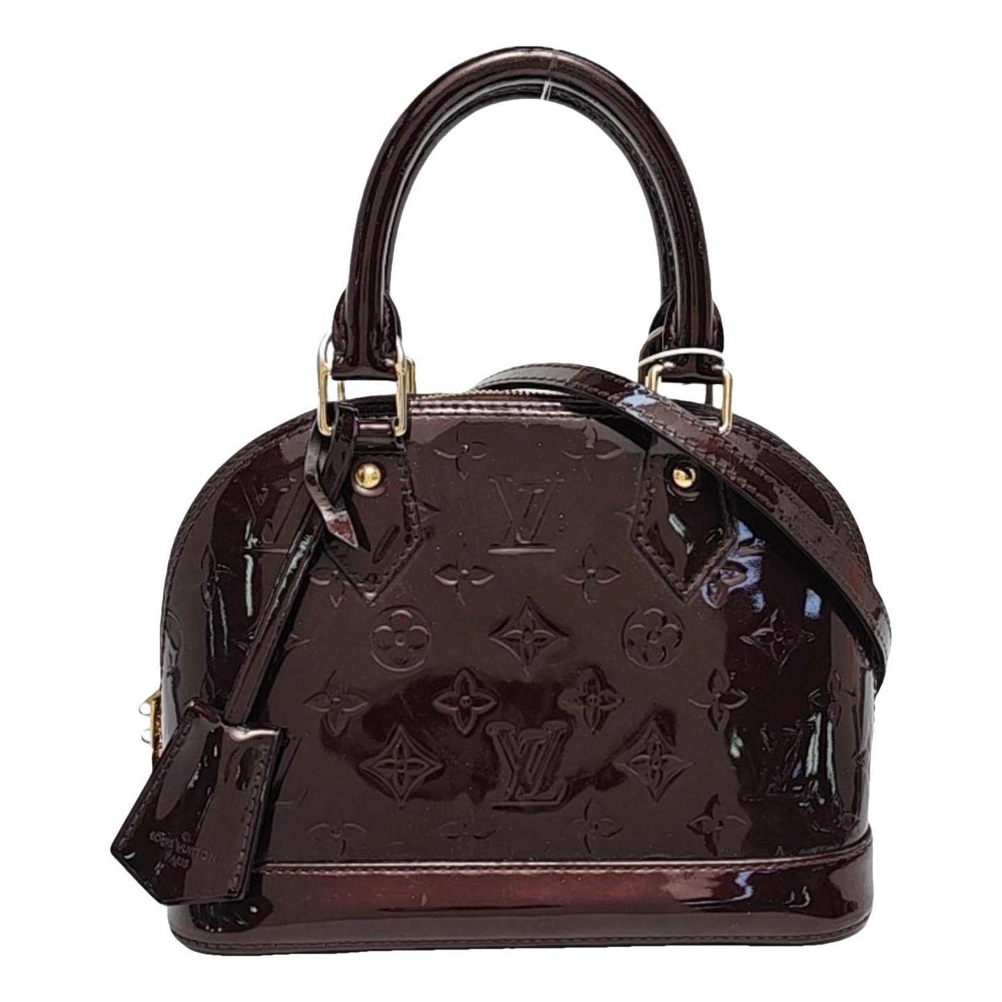 Alma patent leather handbag
