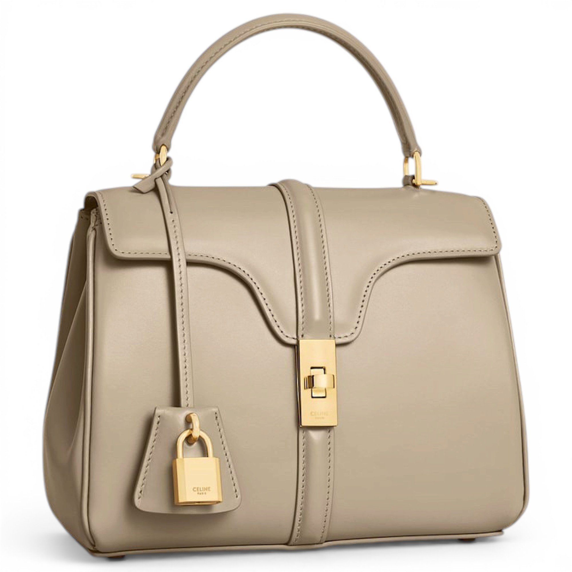 Sac 16 leather handbag