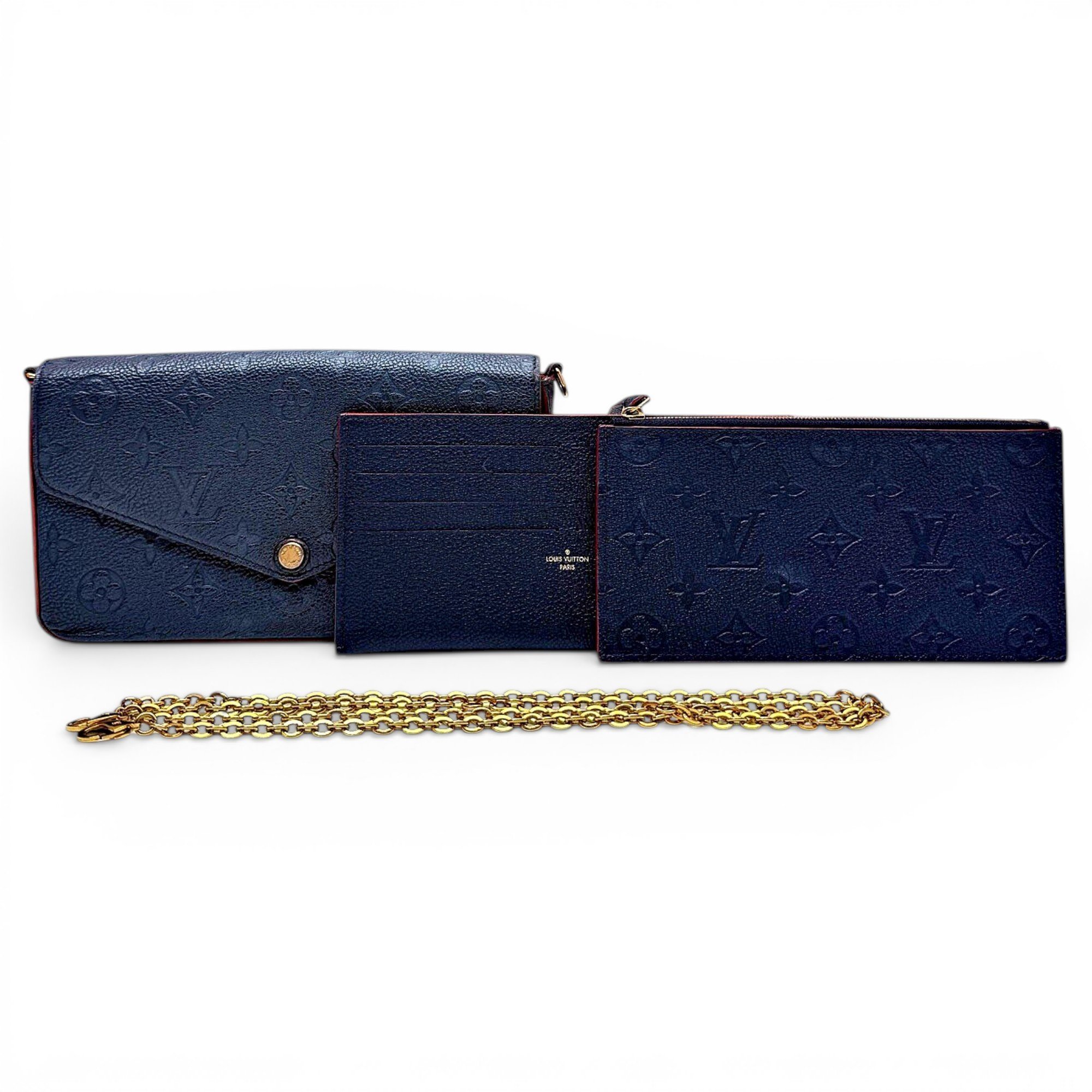 Félicie leather crossbody bag