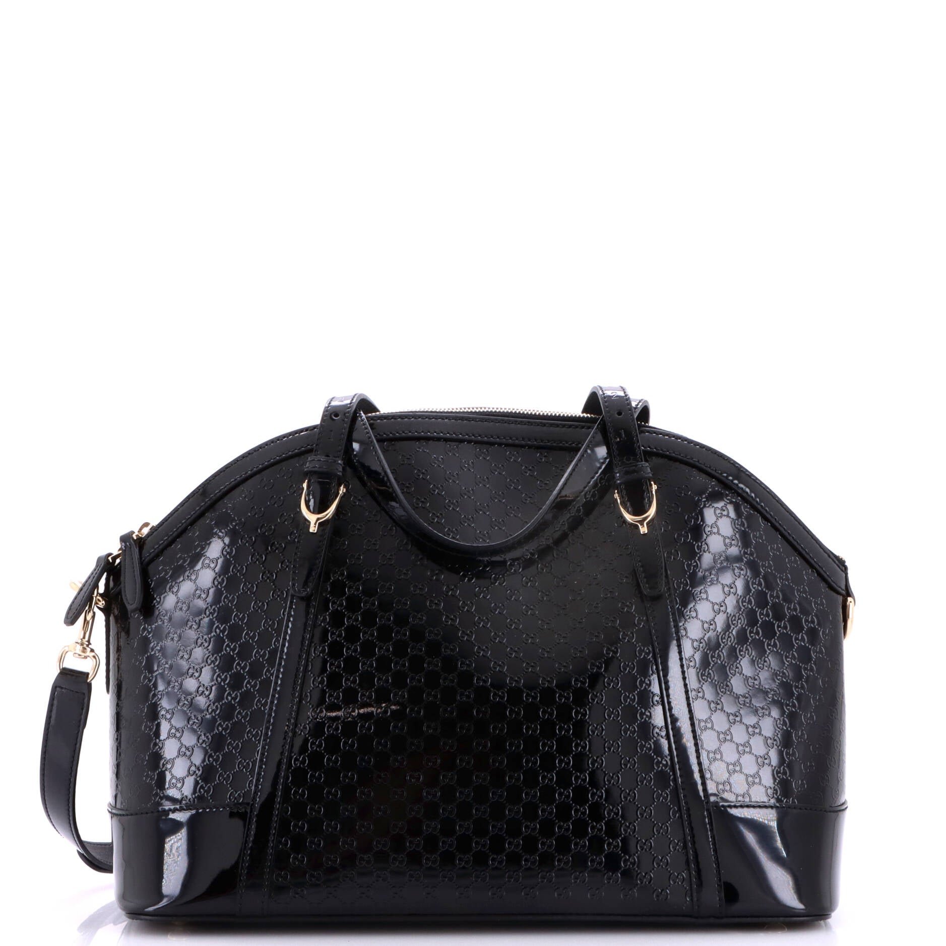 Nice Top Handle Bag Microguccissima Patent Medium