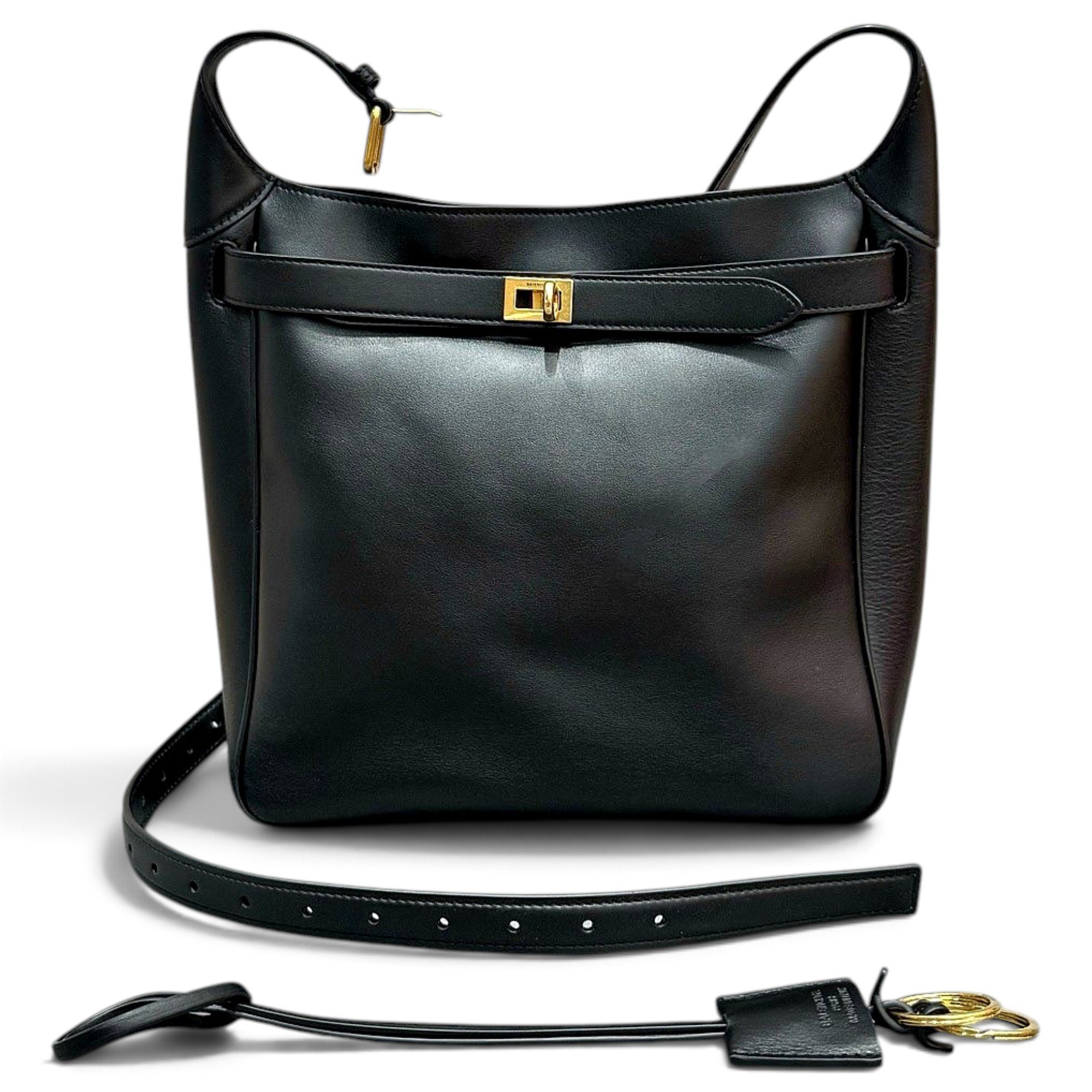 XX Hobo leather handbag
