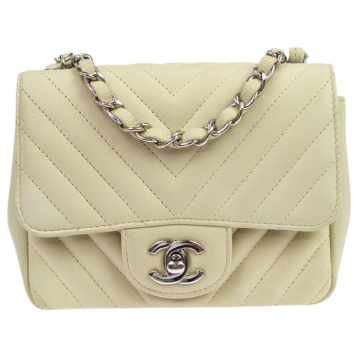 Trendy CC Flap leather handbag