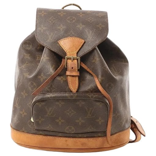 Montsouris leather backpack