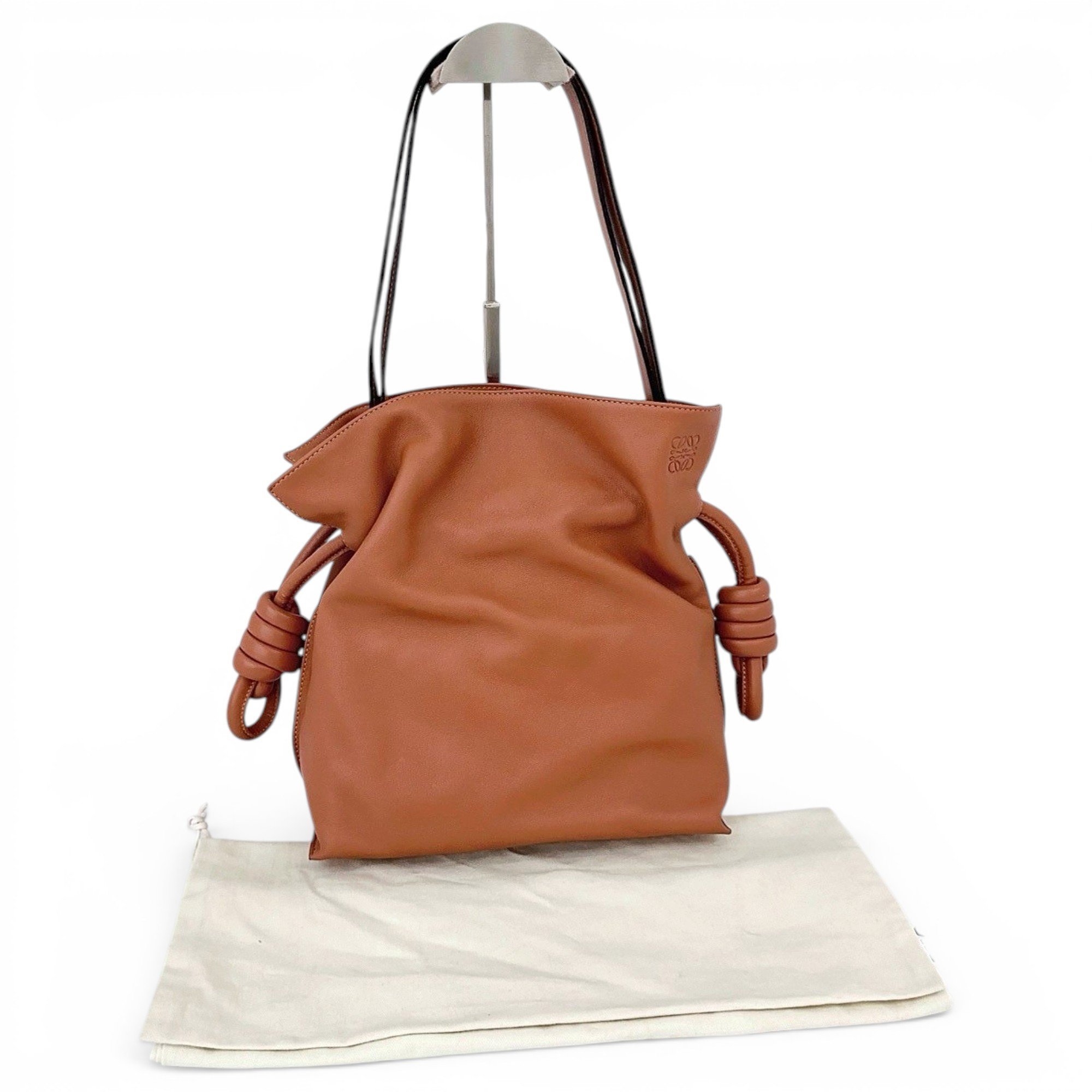 Flamenco leather handbag