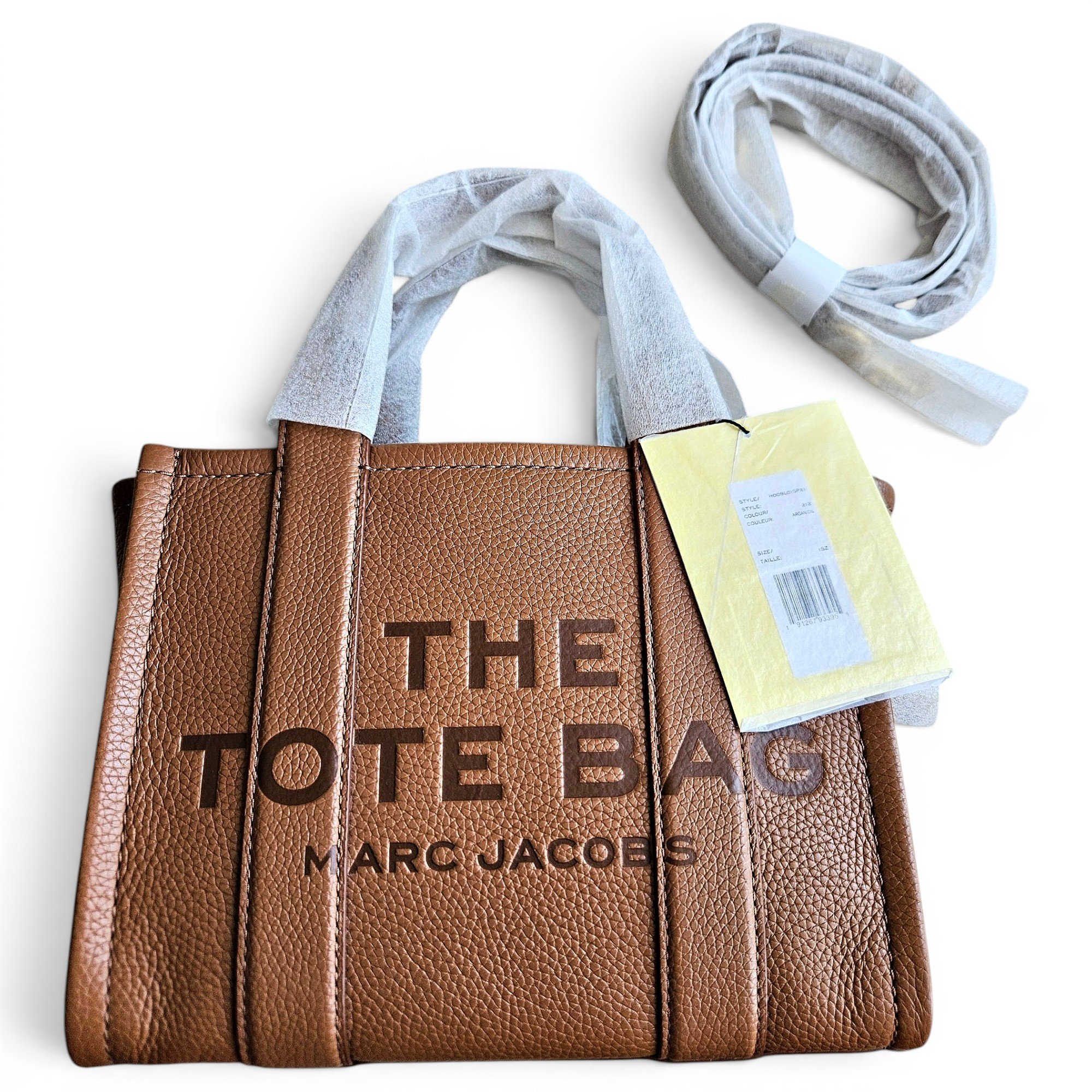 Leather tote