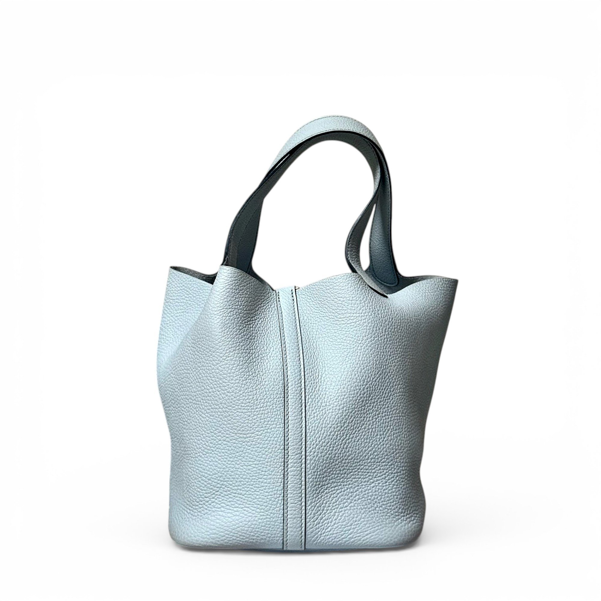 Picotin leather handbag