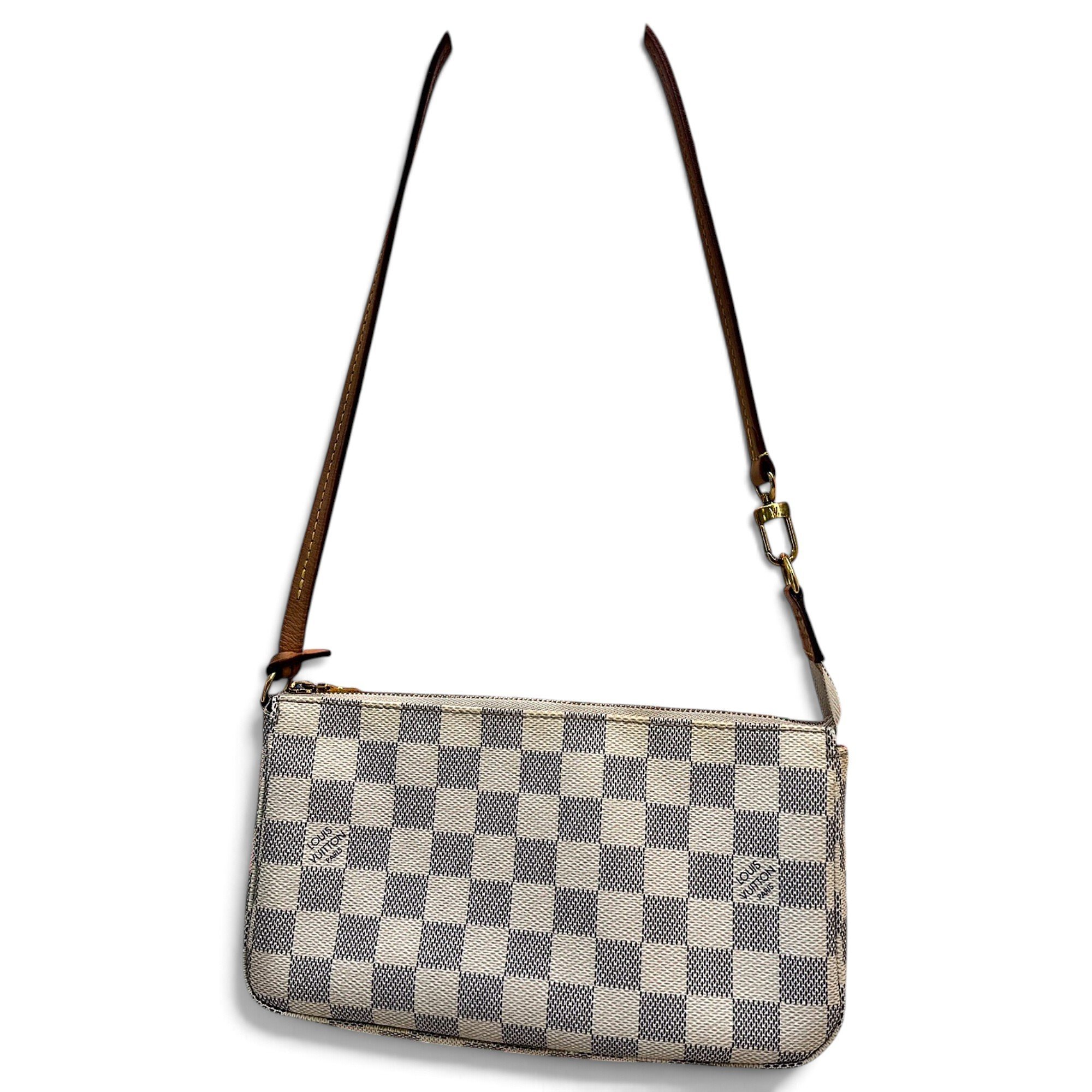 Pochette Accessoire leather handbag