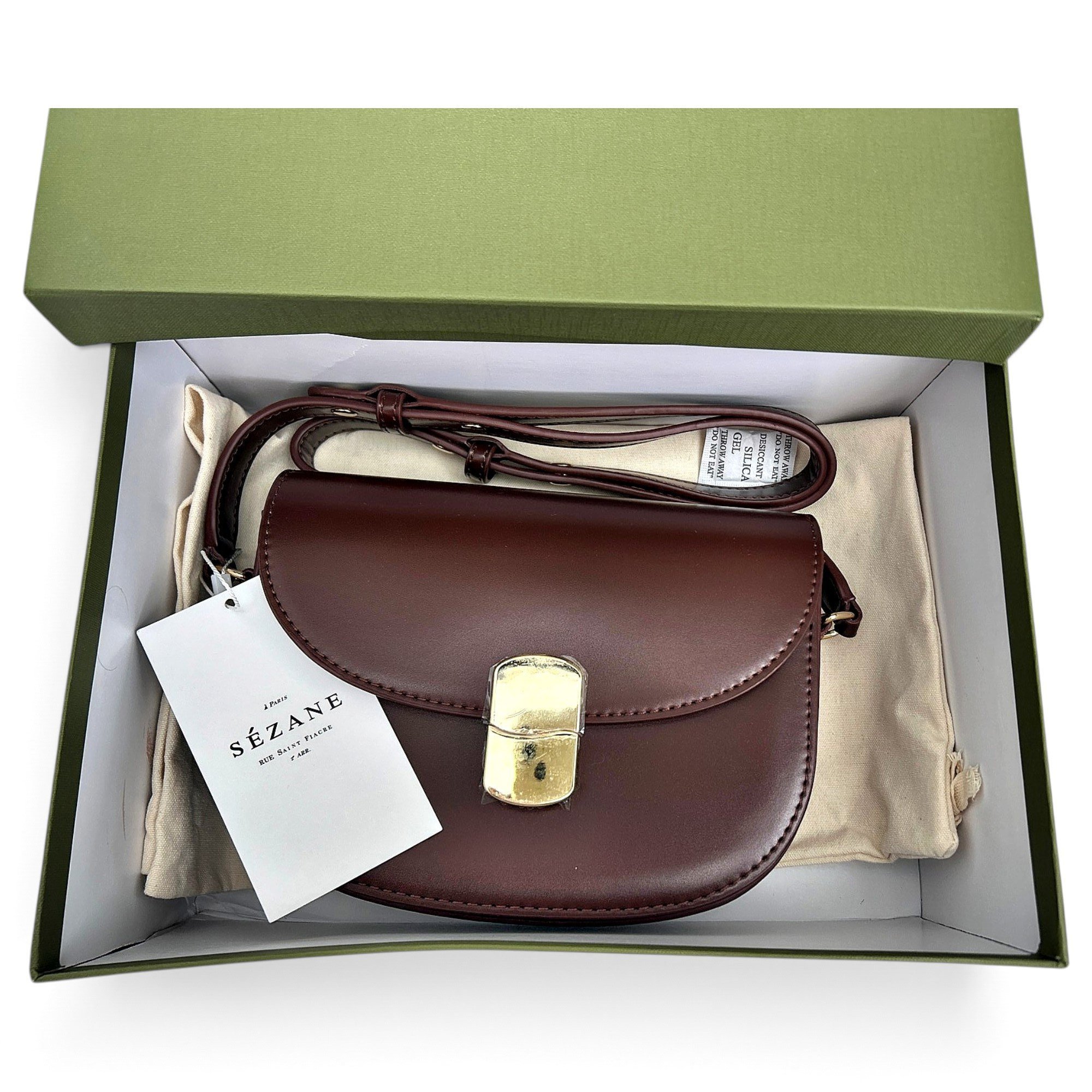 Claude leather handbag