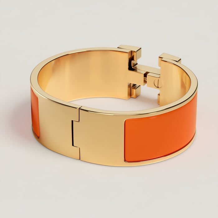 Orange Fruité Pulseira Clic Clac H