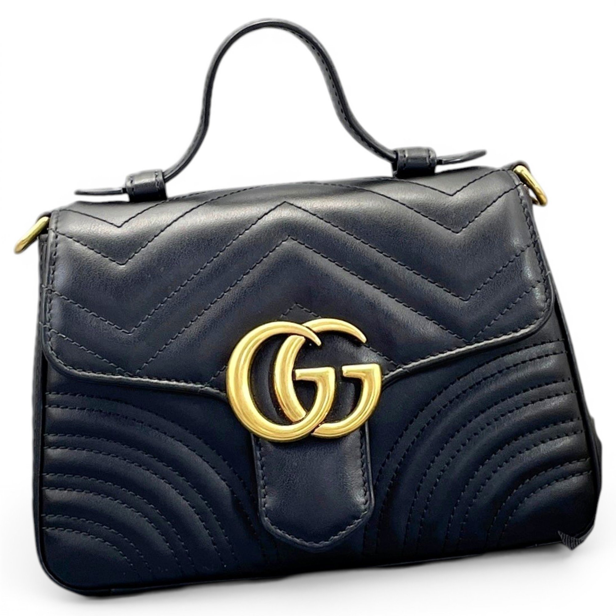 GG Marmont Flap leather handbag