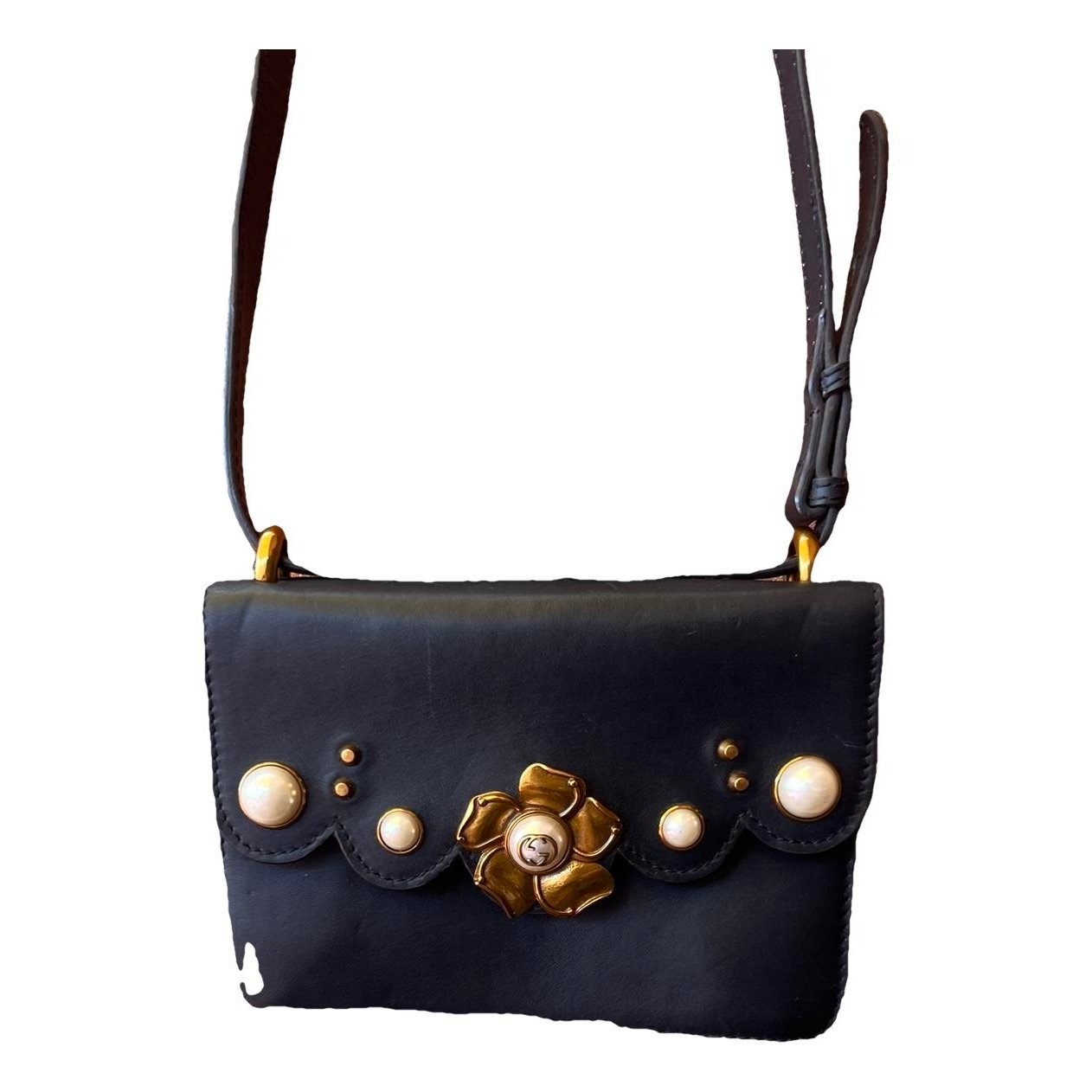 Cat Lock leather handbag