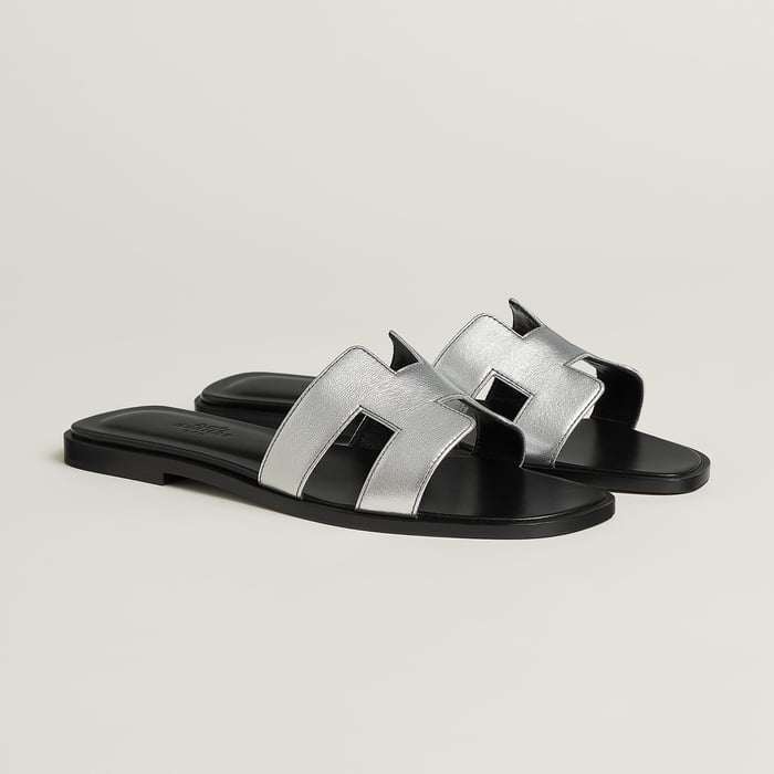Gris Argenté Oran Sandal