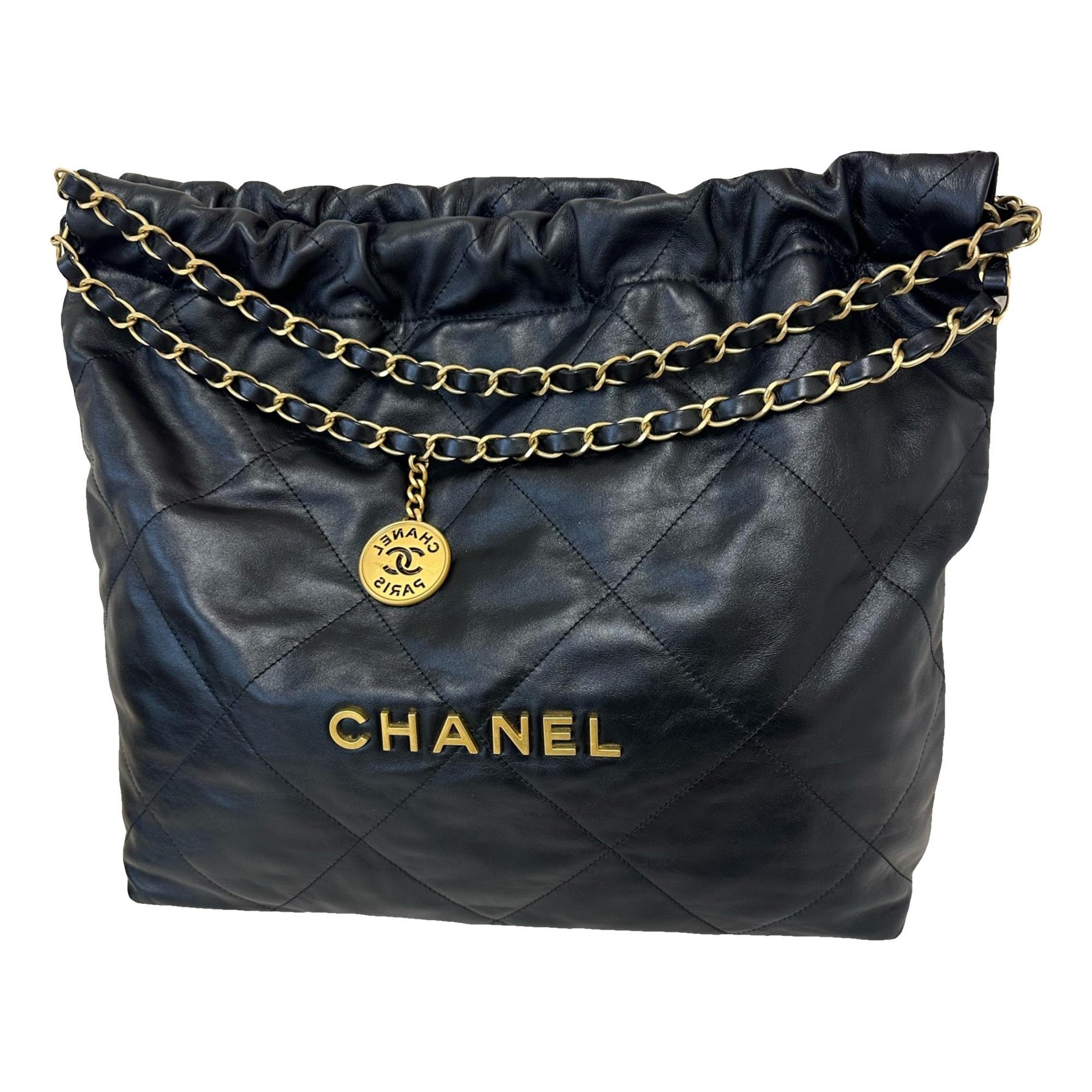 Chanel 22 leather handbag